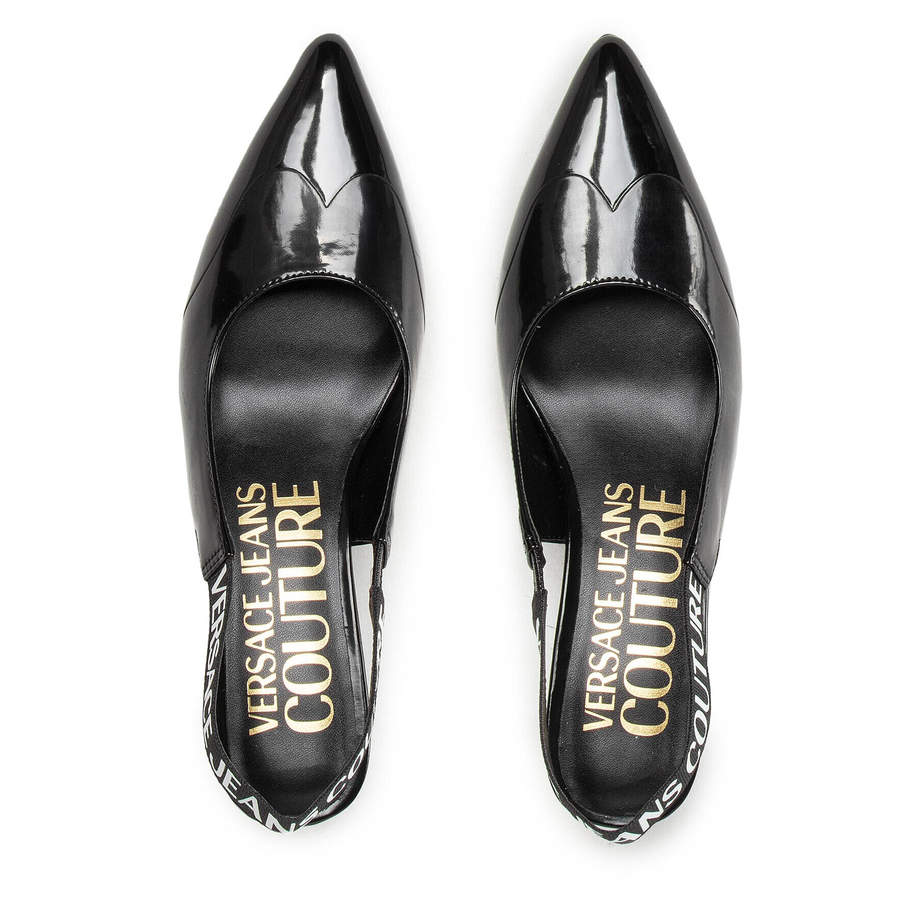Versace Jeans Couture Сандали 73VA3S43 Черен - Pepit.bg