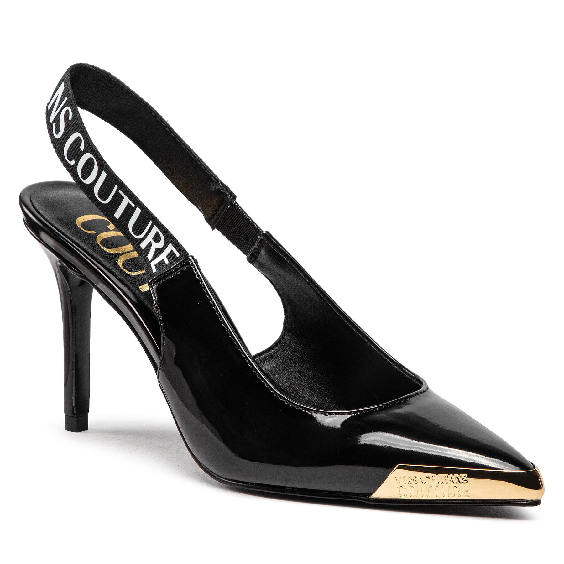 Versace Jeans Couture Сандали 73VA3S52 Черен - Pepit.bg