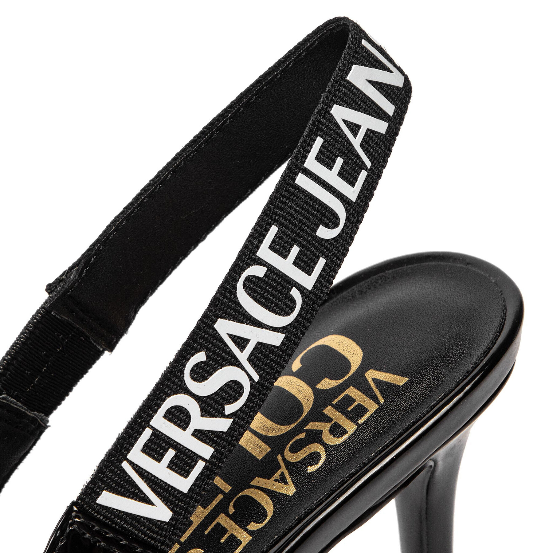 Versace Jeans Couture Сандали 73VA3S52 Черен - Pepit.bg