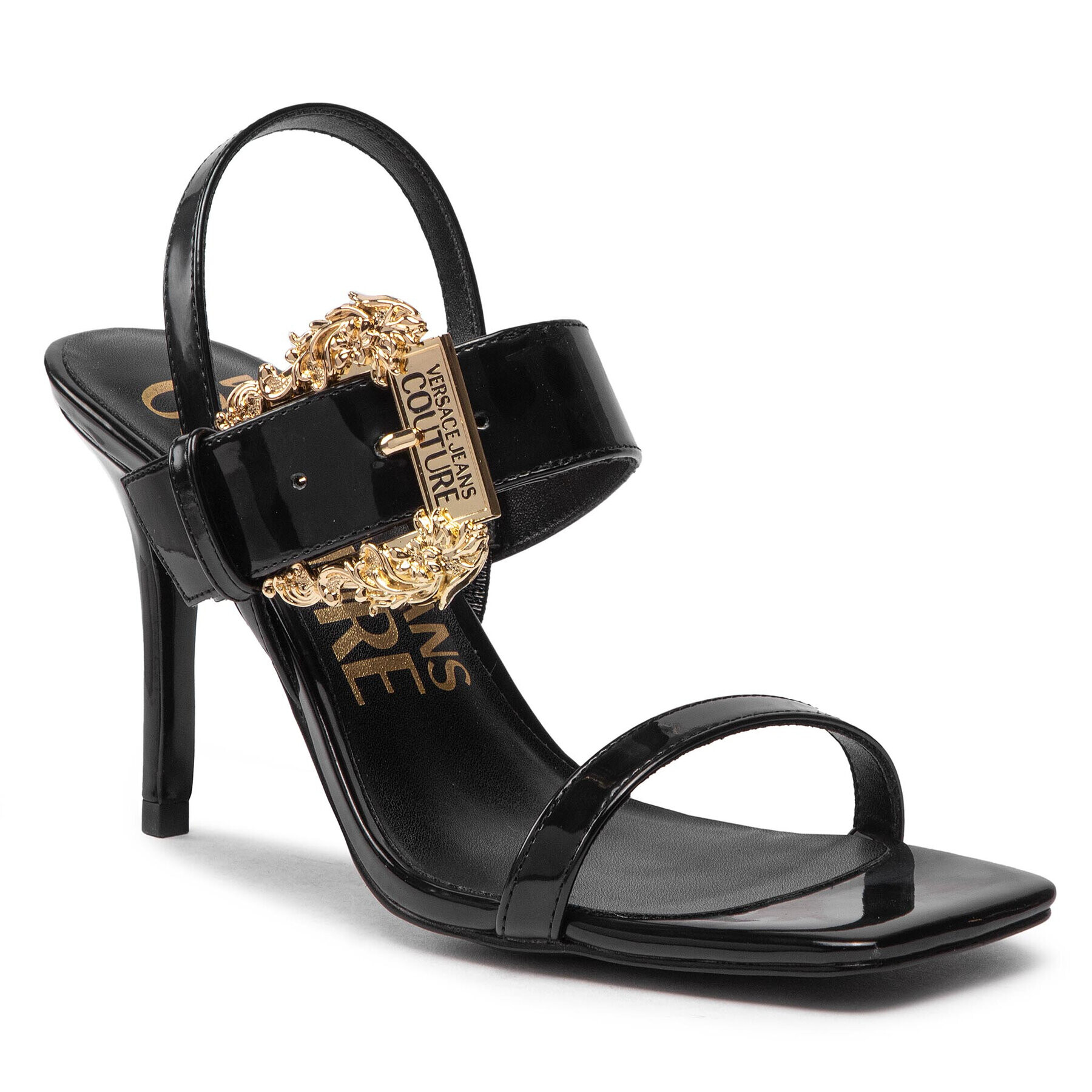 Versace Jeans Couture Сандали 73VA3S71 Черен - Pepit.bg
