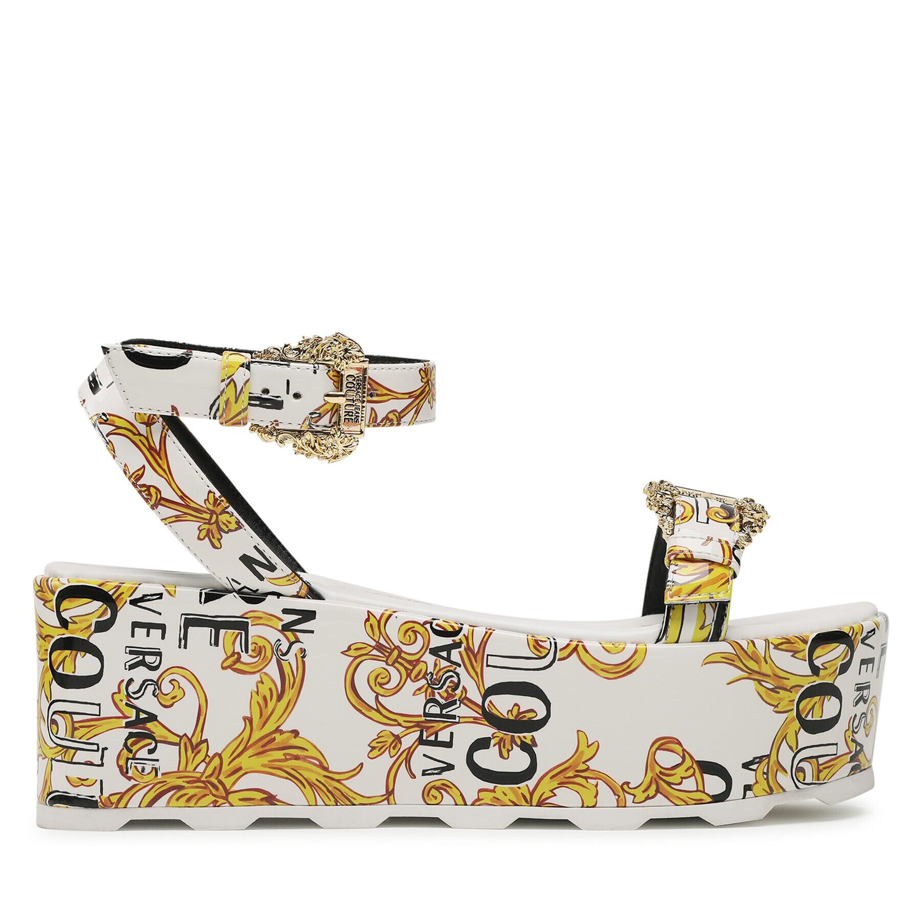 Versace Jeans Couture Сандали 74VA3S06 Бял - Pepit.bg