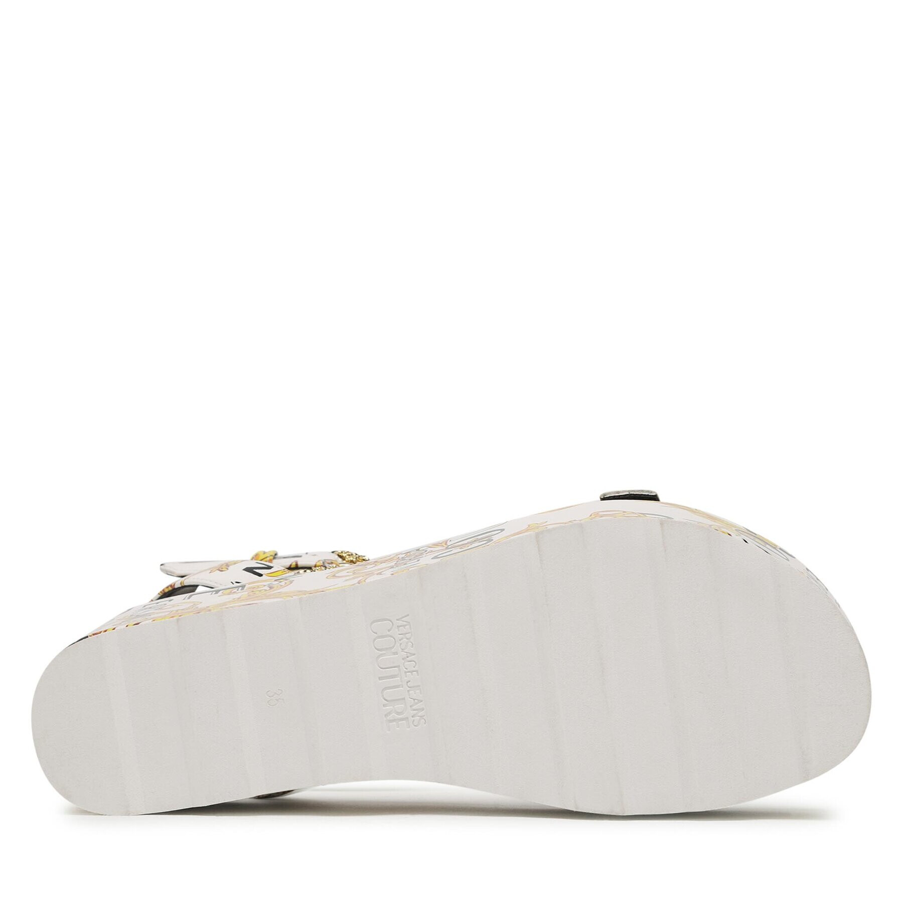 Versace Jeans Couture Сандали 74VA3S06 Бял - Pepit.bg
