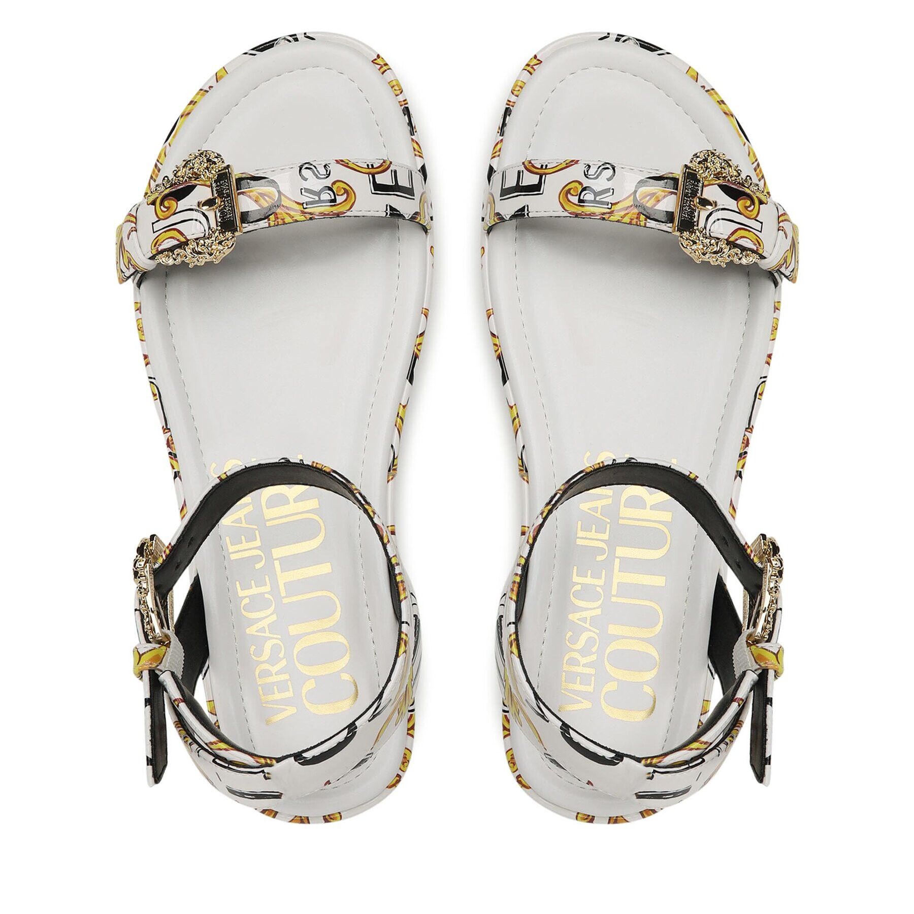 Versace Jeans Couture Сандали 74VA3S06 Бял - Pepit.bg