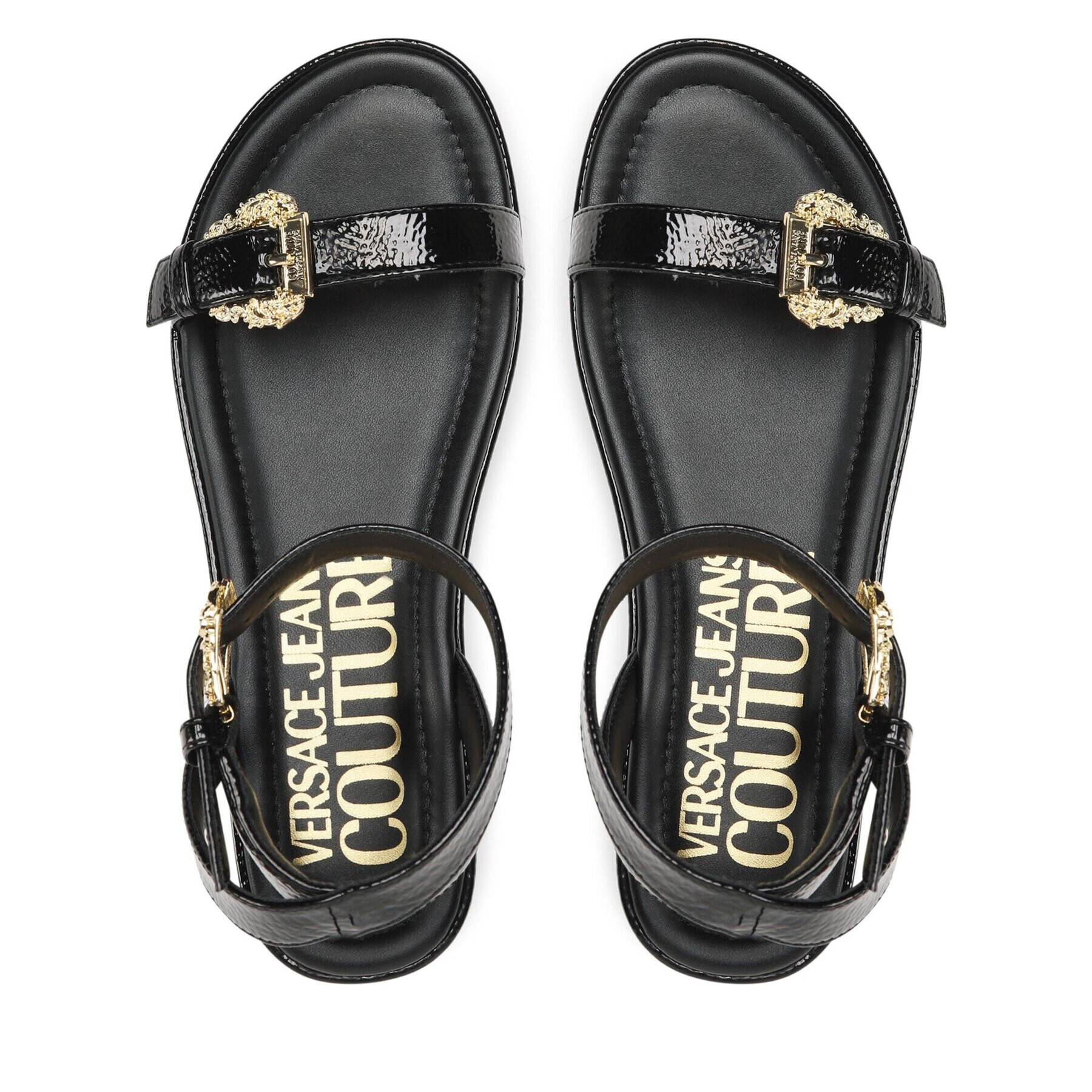 Versace Jeans Couture Сандали 74VA3S06 Черен - Pepit.bg