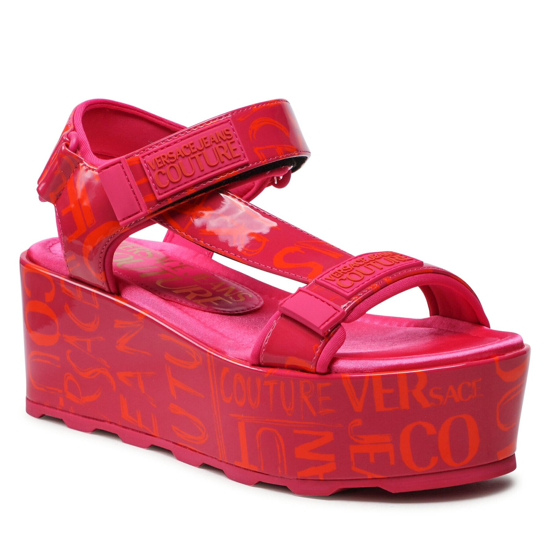 Versace Jeans Couture Сандали 74VA3S09 Розов - Pepit.bg