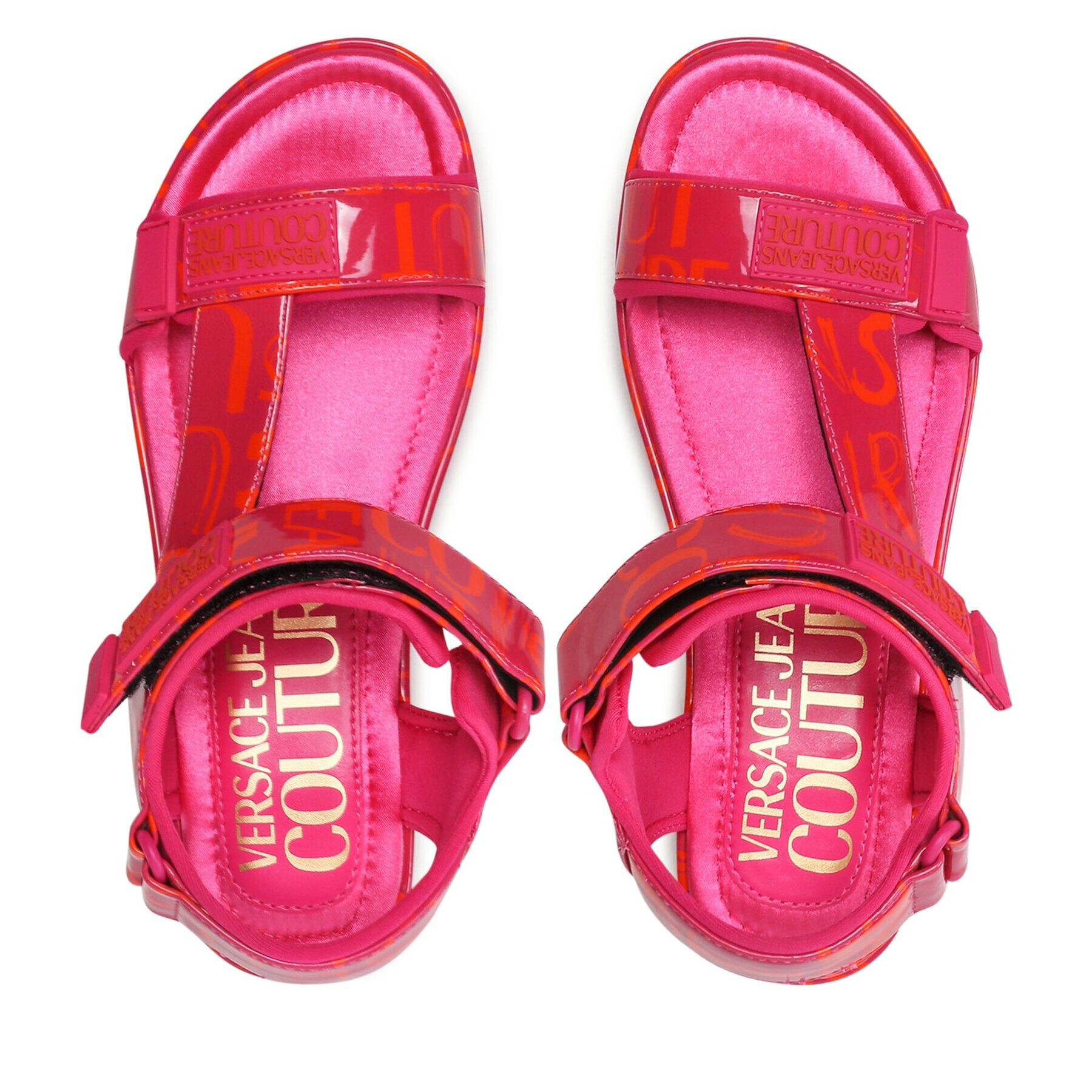 Versace Jeans Couture Сандали 74VA3S09 Розов - Pepit.bg