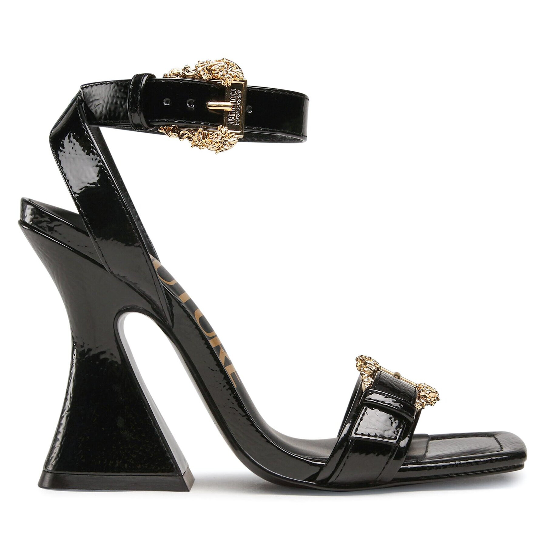 Versace Jeans Couture Сандали 74VA3S36 ZS539 Черен - Pepit.bg
