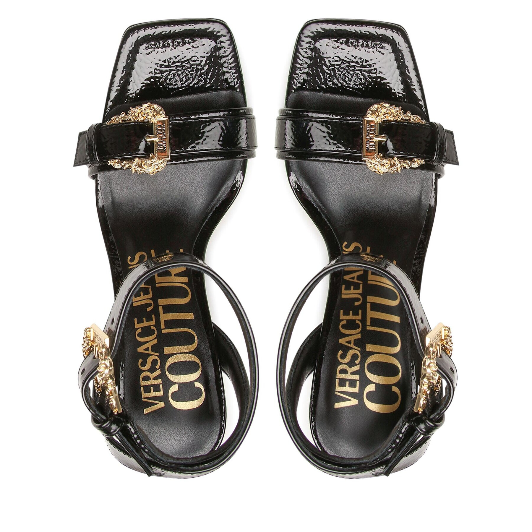 Versace Jeans Couture Сандали 74VA3S36 ZS539 Черен - Pepit.bg