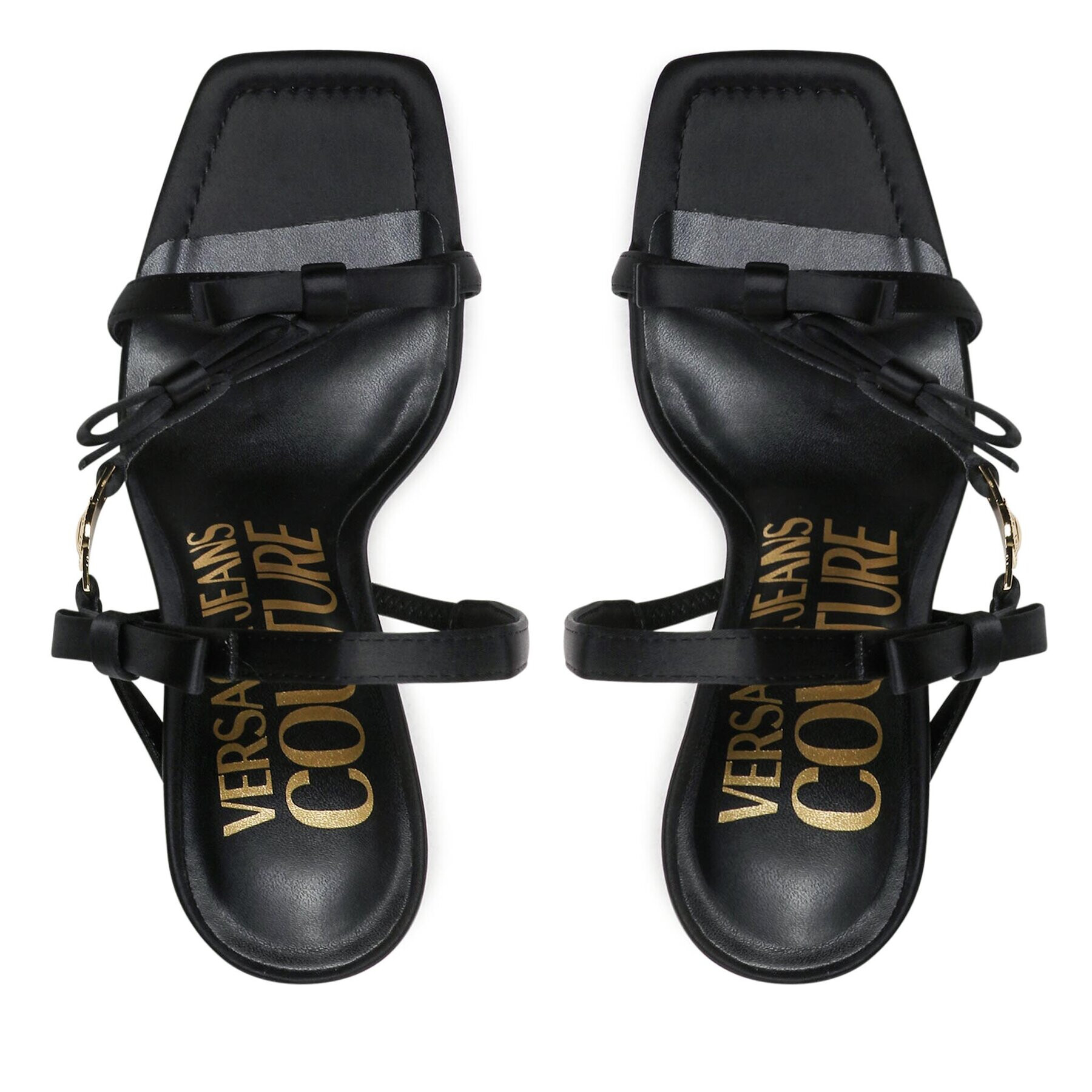 Versace Jeans Couture Сандали 74VA3S37 Черен - Pepit.bg