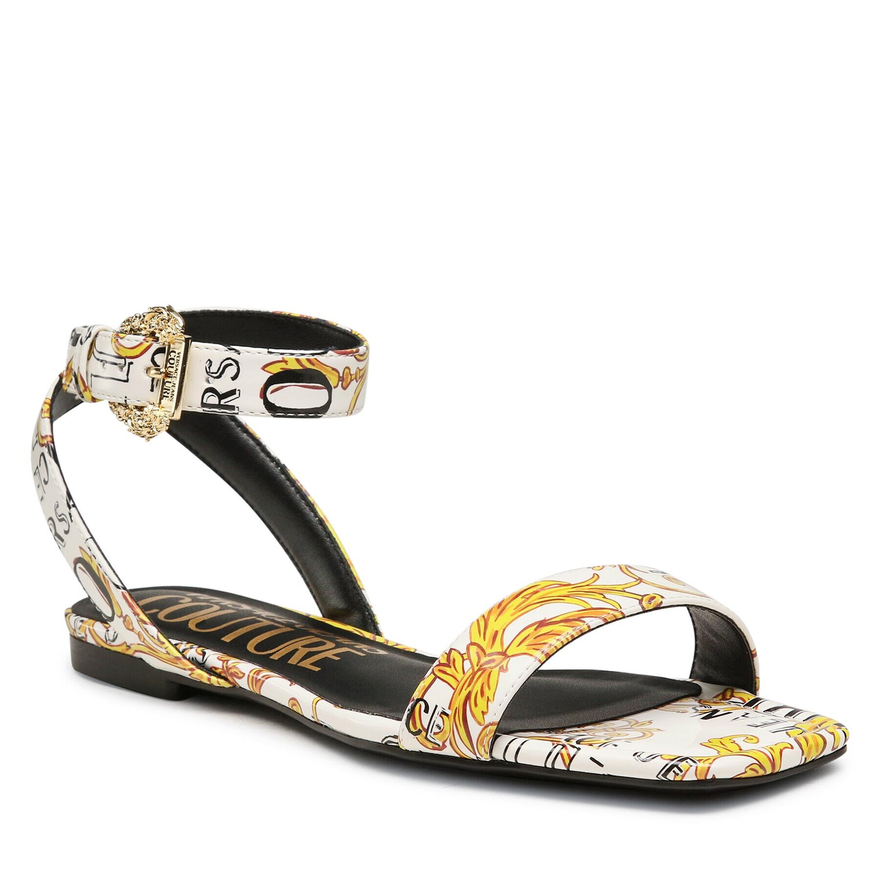 Versace Jeans Couture Сандали 74VA3S61 Бял - Pepit.bg