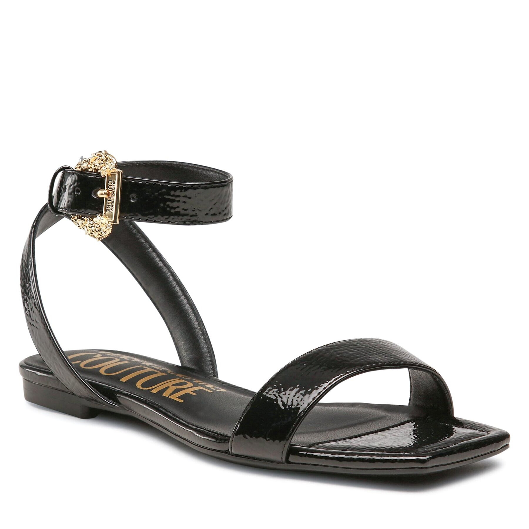 Versace Jeans Couture Сандали 74VA3S61 Черен - Pepit.bg