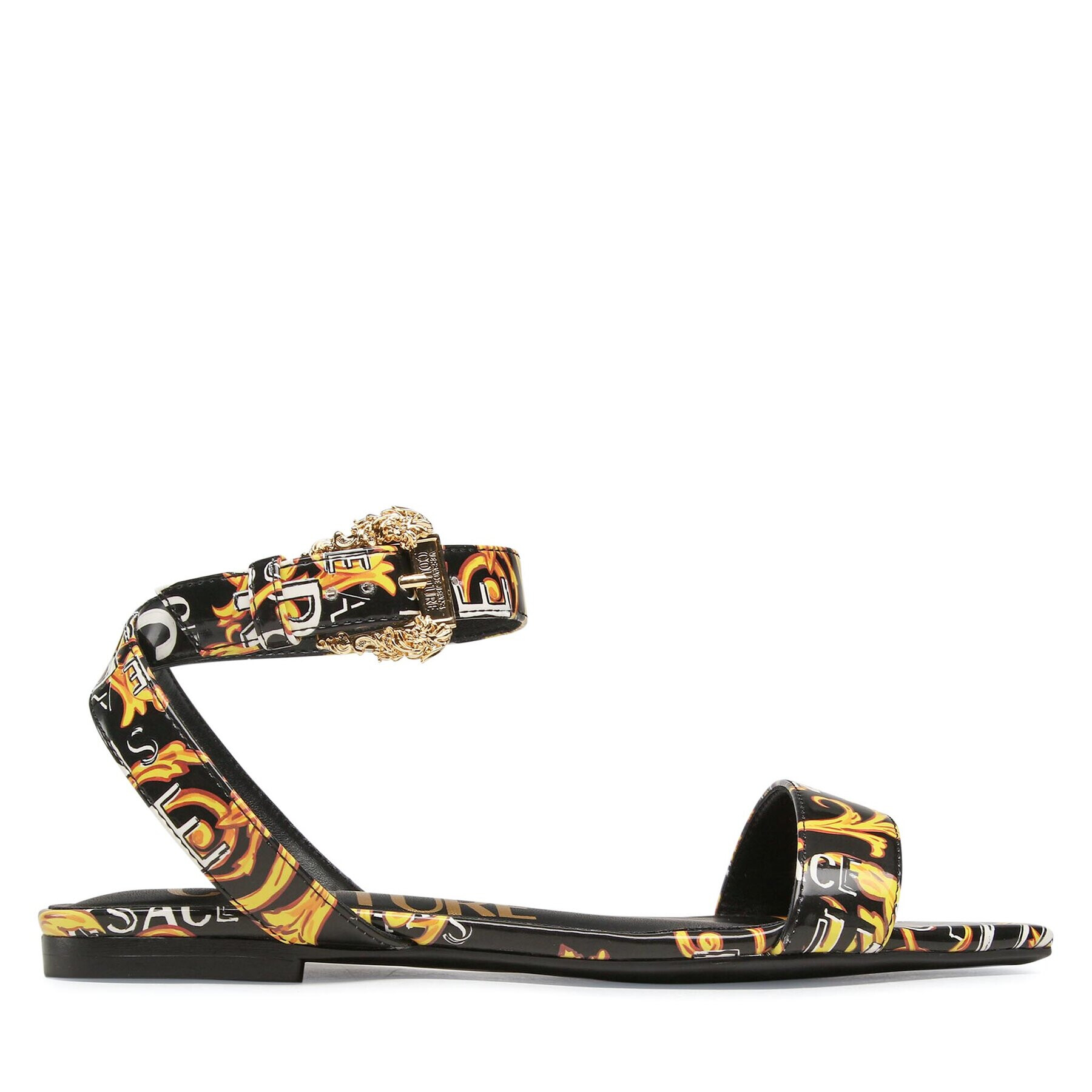 Versace Jeans Couture Сандали 74VA3S61 Жълт - Pepit.bg