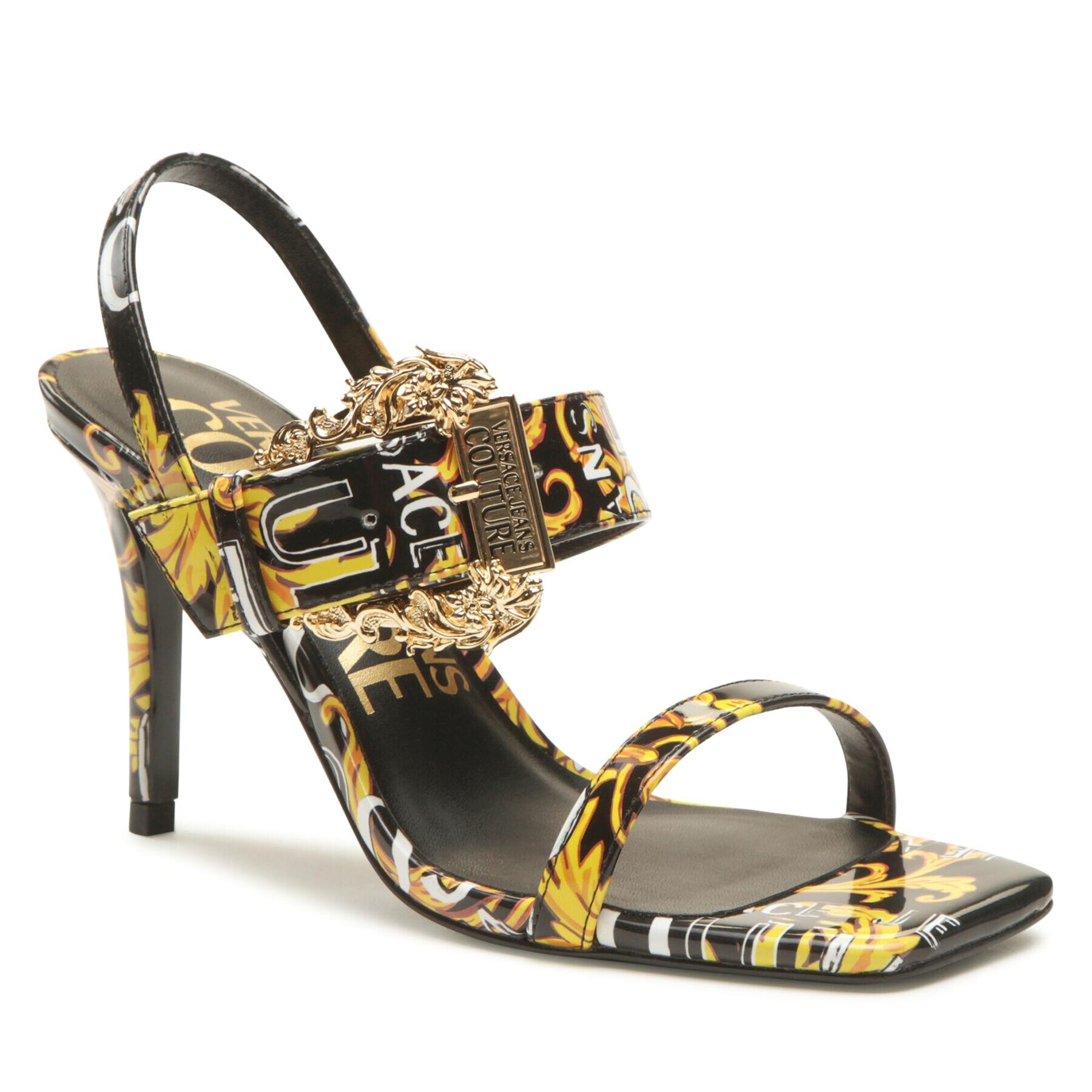 Versace Jeans Couture Сандали 74VA3S71 Черен - Pepit.bg
