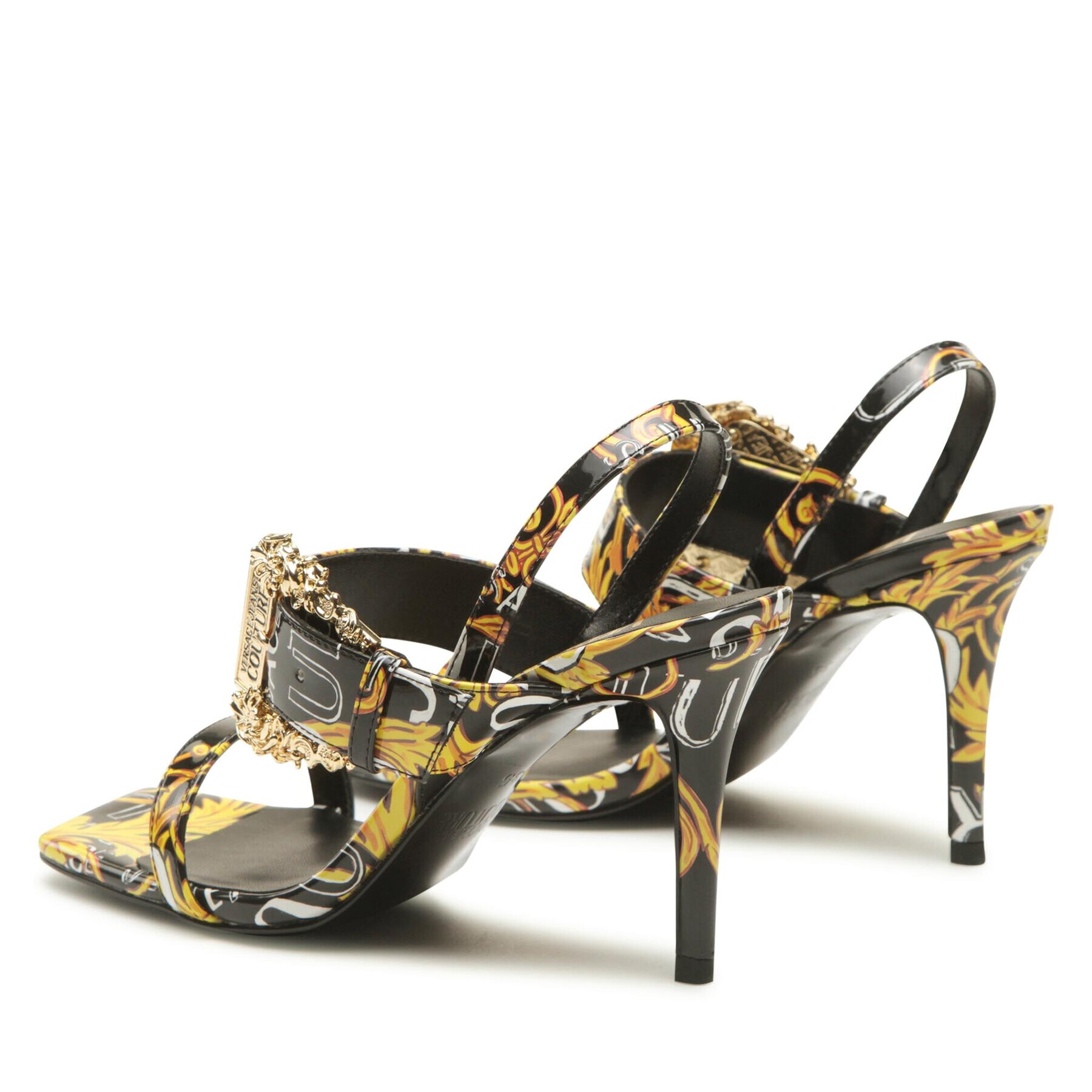 Versace Jeans Couture Сандали 74VA3S71 Черен - Pepit.bg