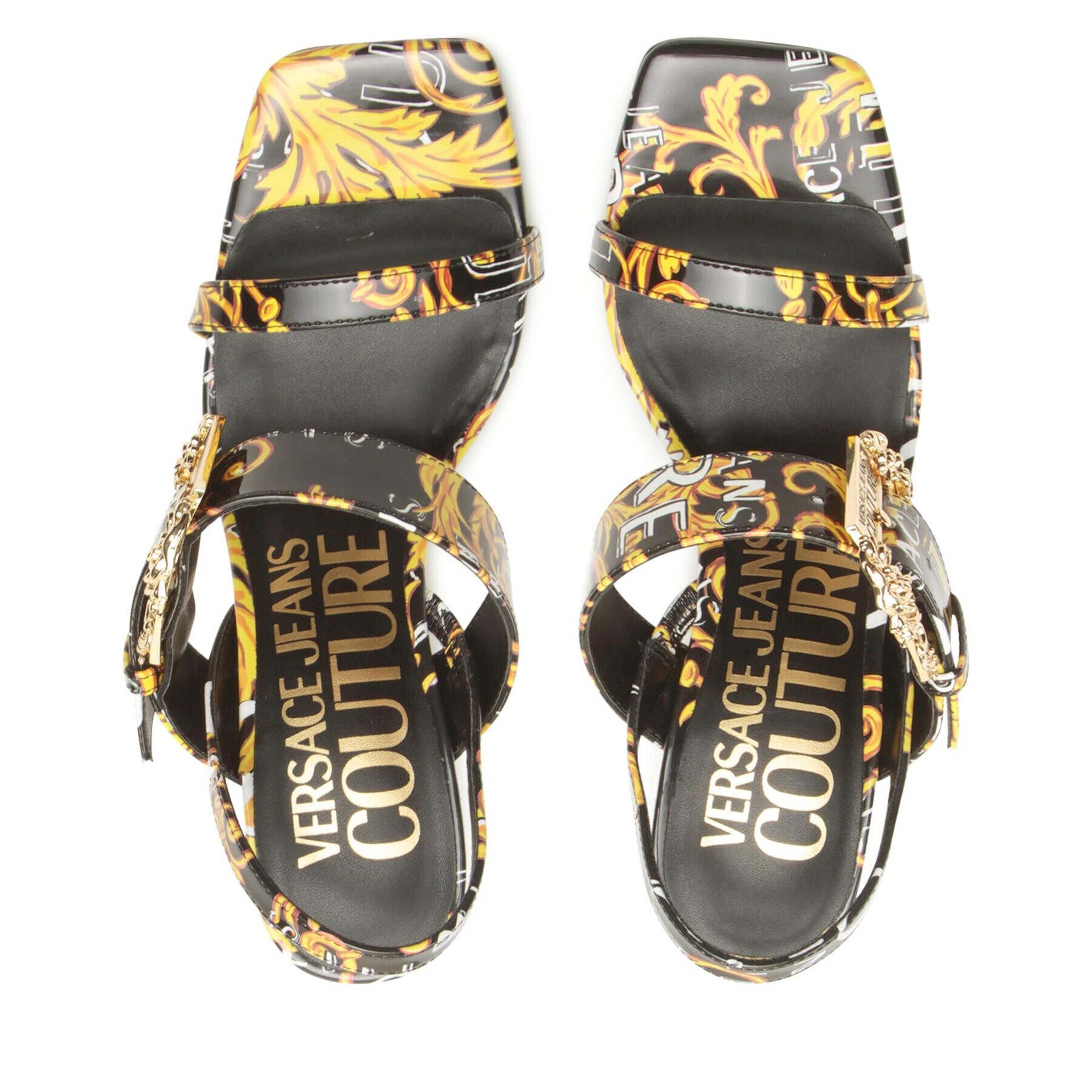 Versace Jeans Couture Сандали 74VA3S71 Черен - Pepit.bg