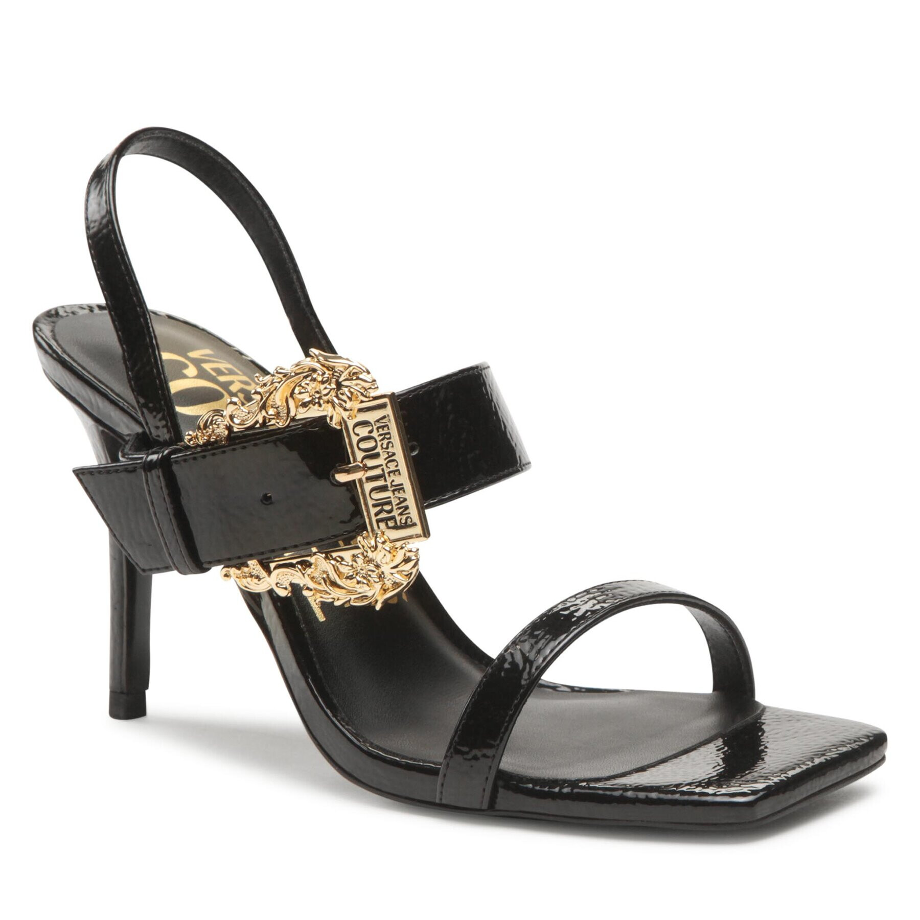 Versace Jeans Couture Сандали 74VA3S71 Черен - Pepit.bg