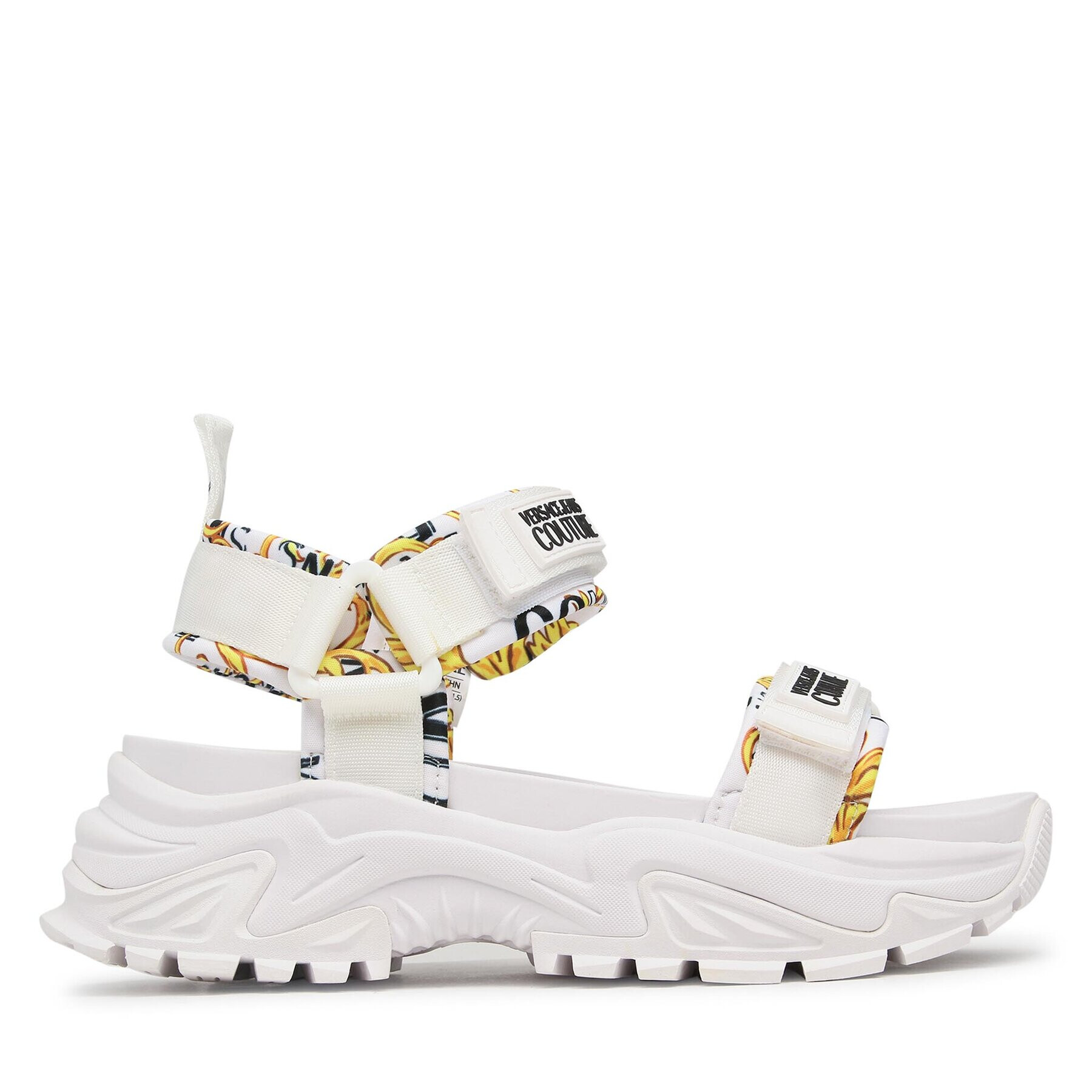 Versace Jeans Couture Сандали 74VA3SVD Бял - Pepit.bg