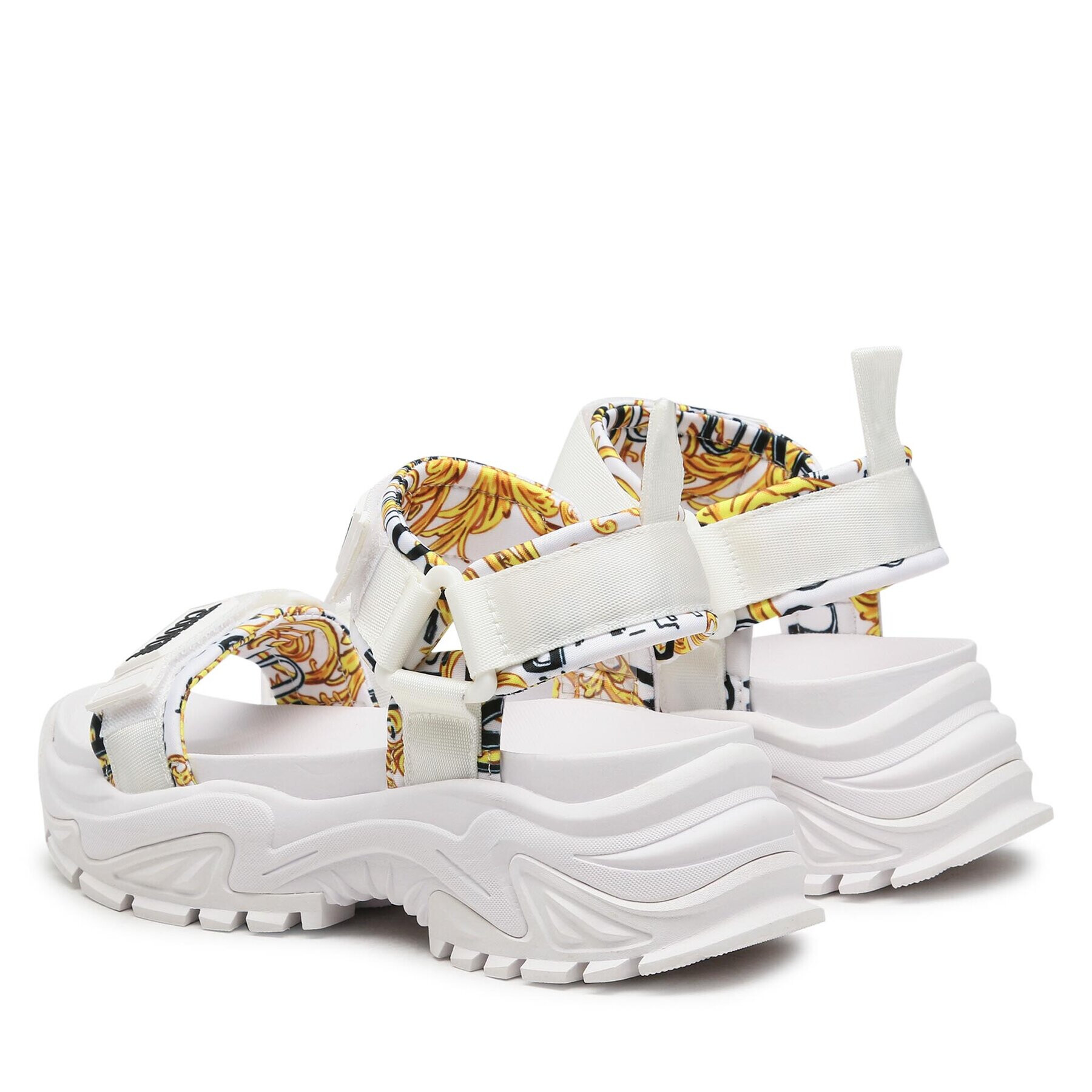Versace Jeans Couture Сандали 74VA3SVD Бял - Pepit.bg