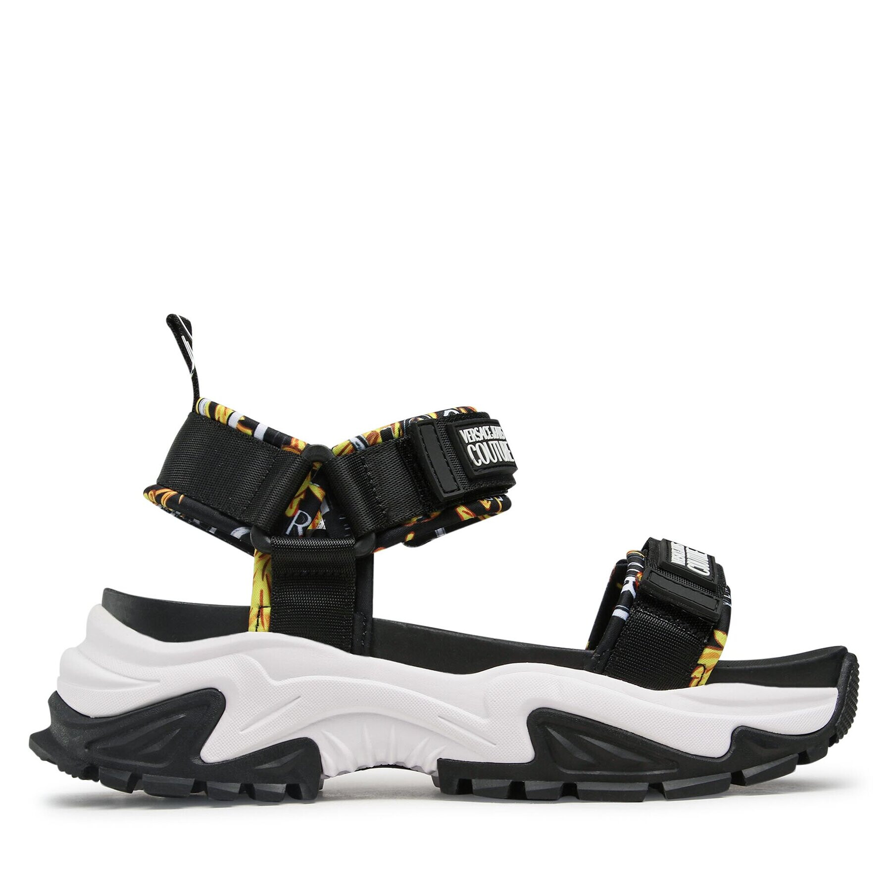 Versace Jeans Couture Сандали 74VA3SVD Черен - Pepit.bg