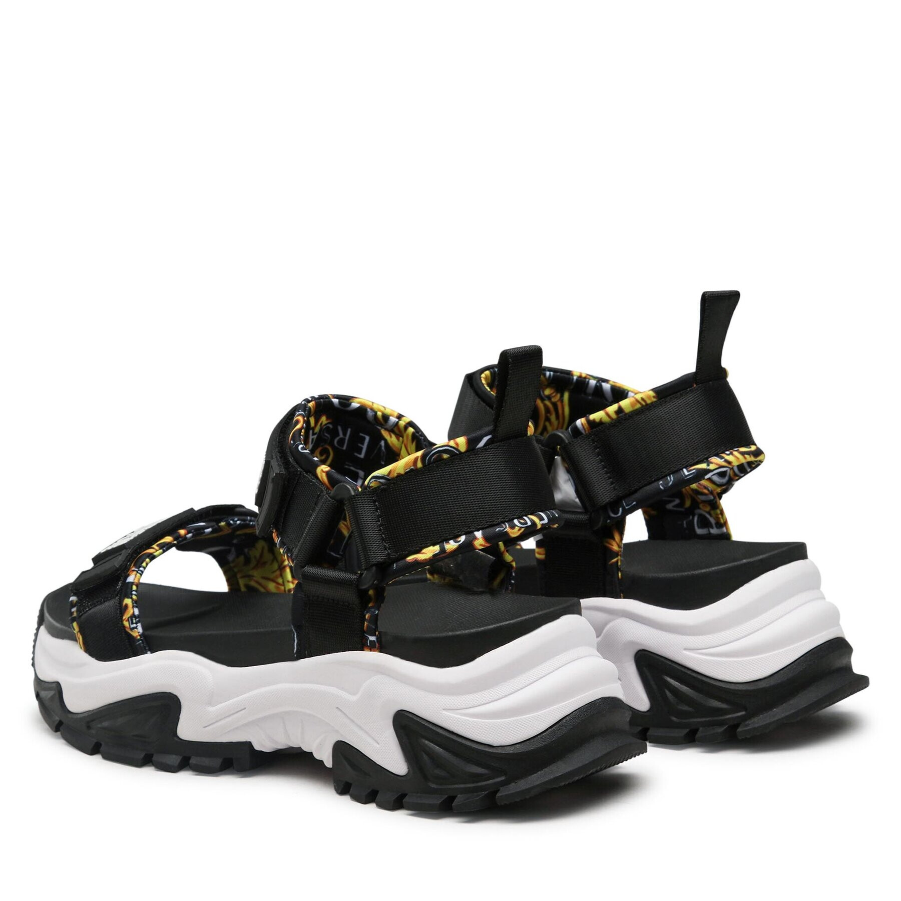 Versace Jeans Couture Сандали 74VA3SVD Черен - Pepit.bg