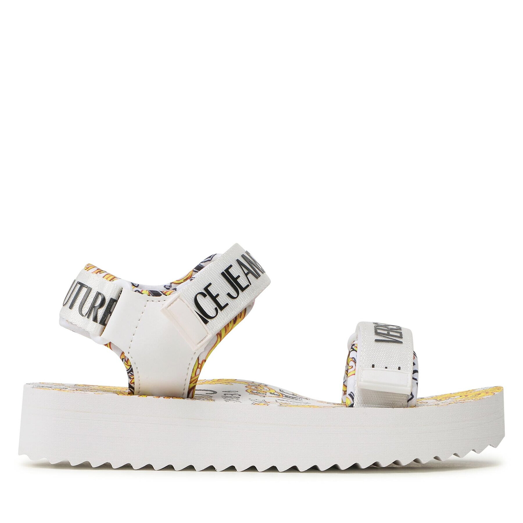 Versace Jeans Couture Сандали 74VA3SX4 ZS196 Бял - Pepit.bg