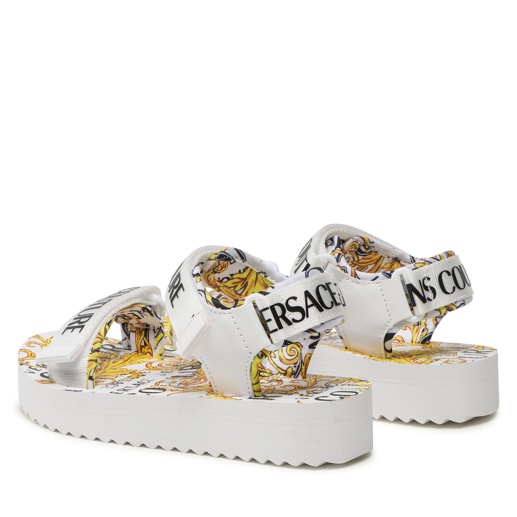 Versace Jeans Couture Сандали 74VA3SX4 ZS196 Бял - Pepit.bg