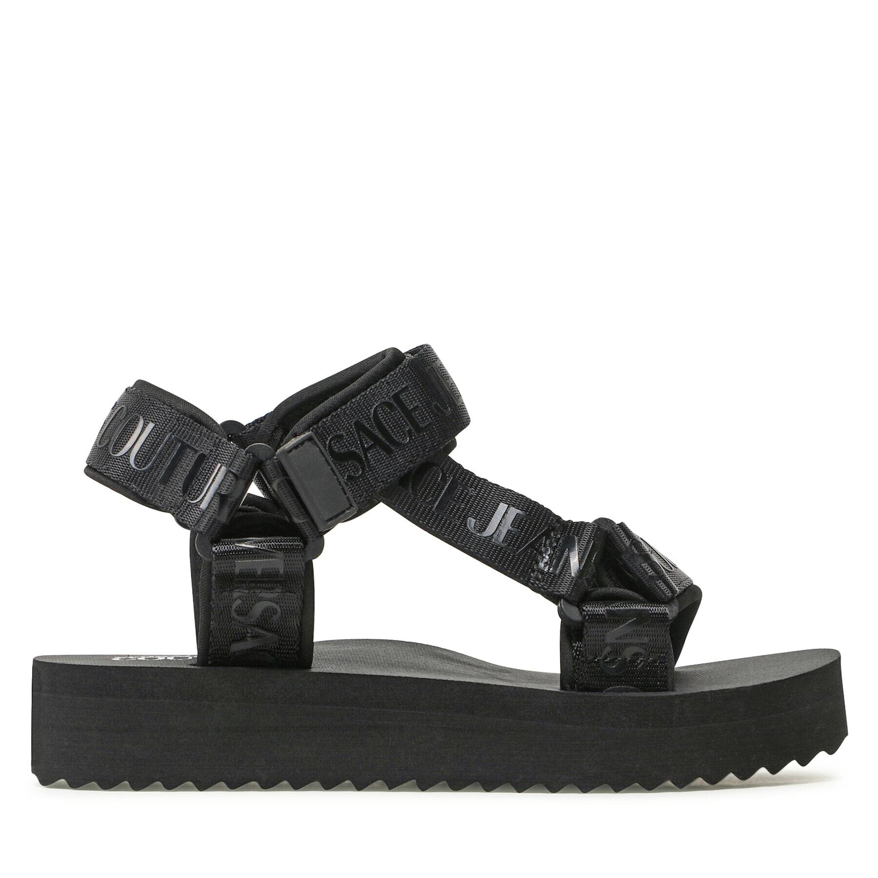 Versace Jeans Couture Сандали 74VA3SX5 Черен - Pepit.bg