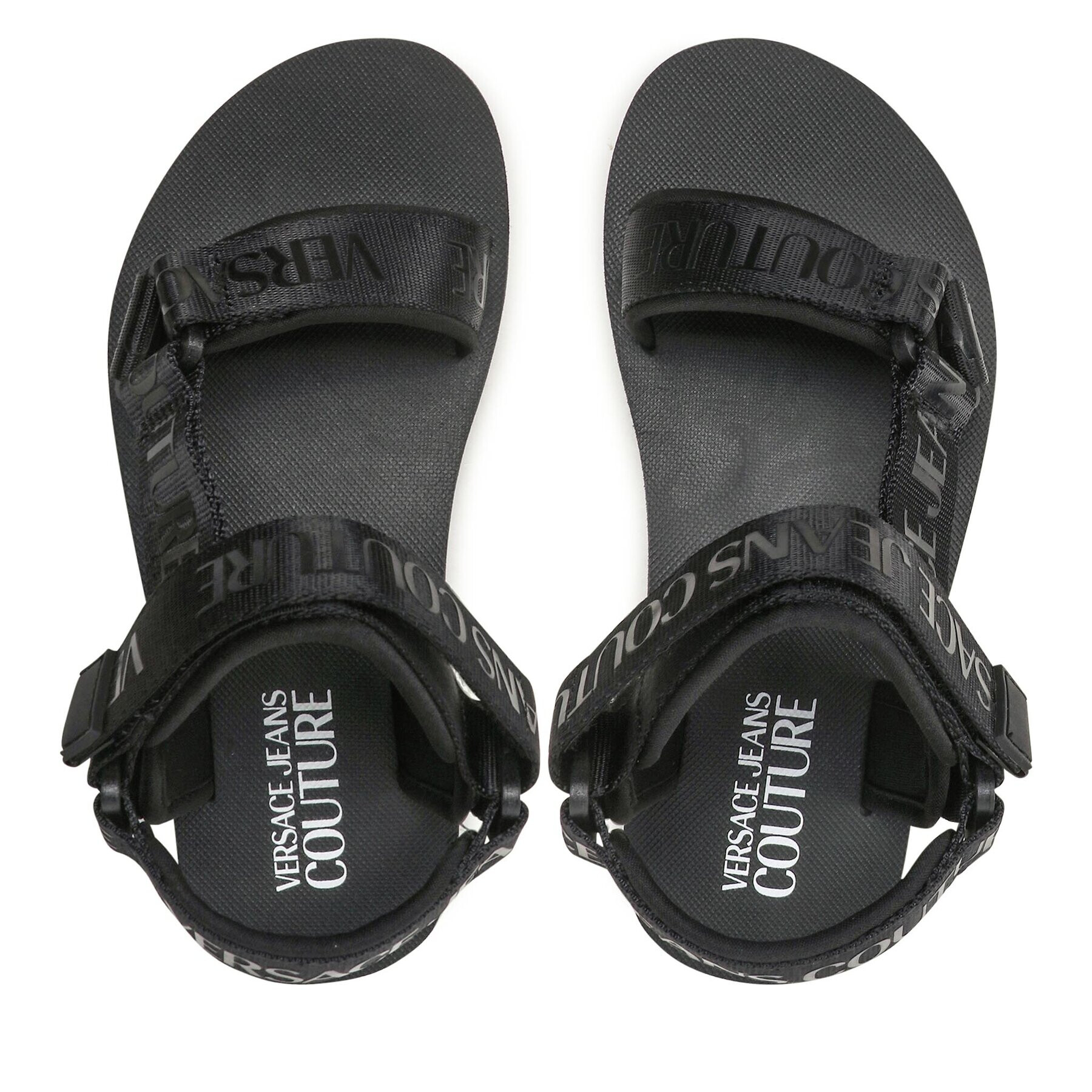 Versace Jeans Couture Сандали 74VA3SX5 Черен - Pepit.bg