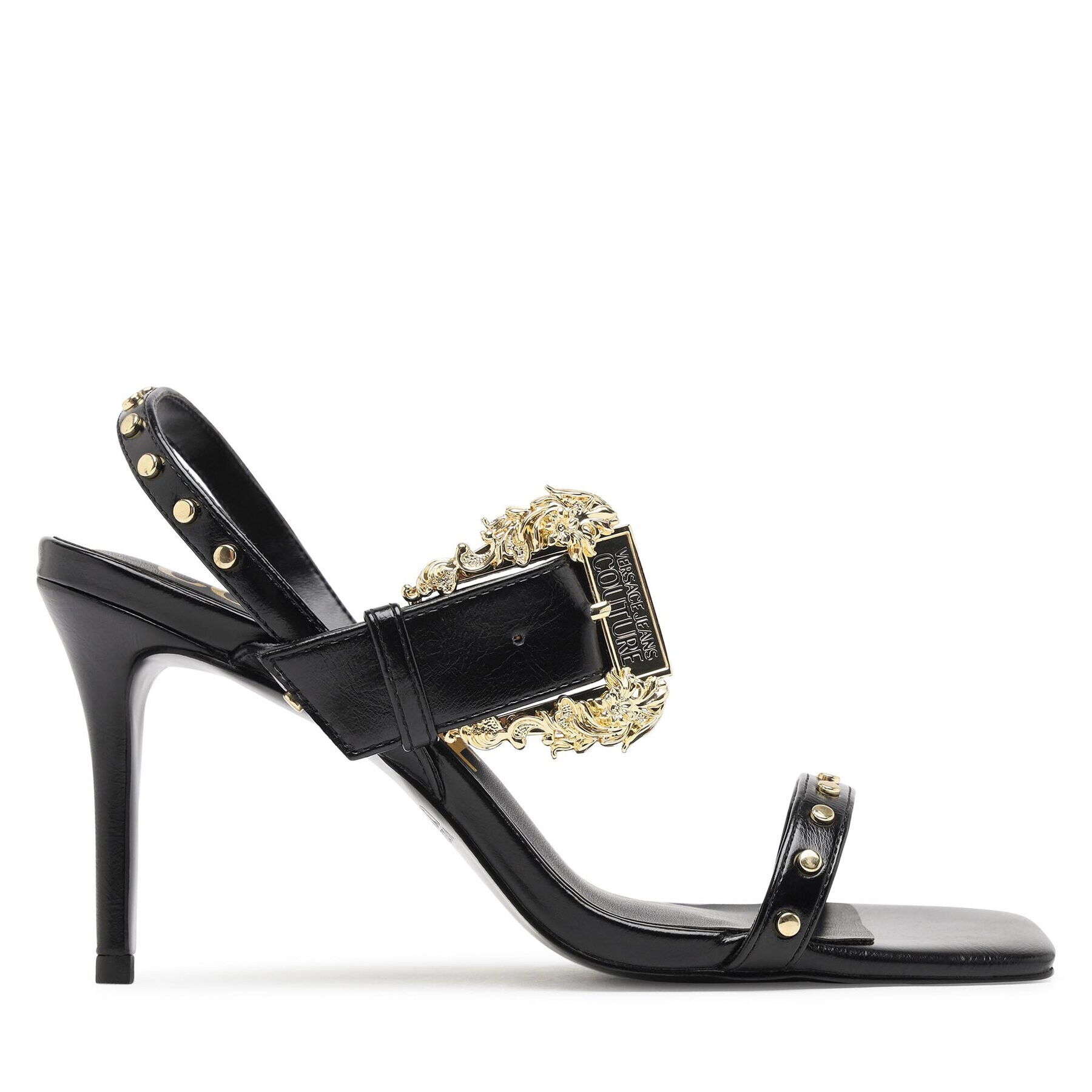 Versace Jeans Couture Сандали 75VA3S71 Черен - Pepit.bg