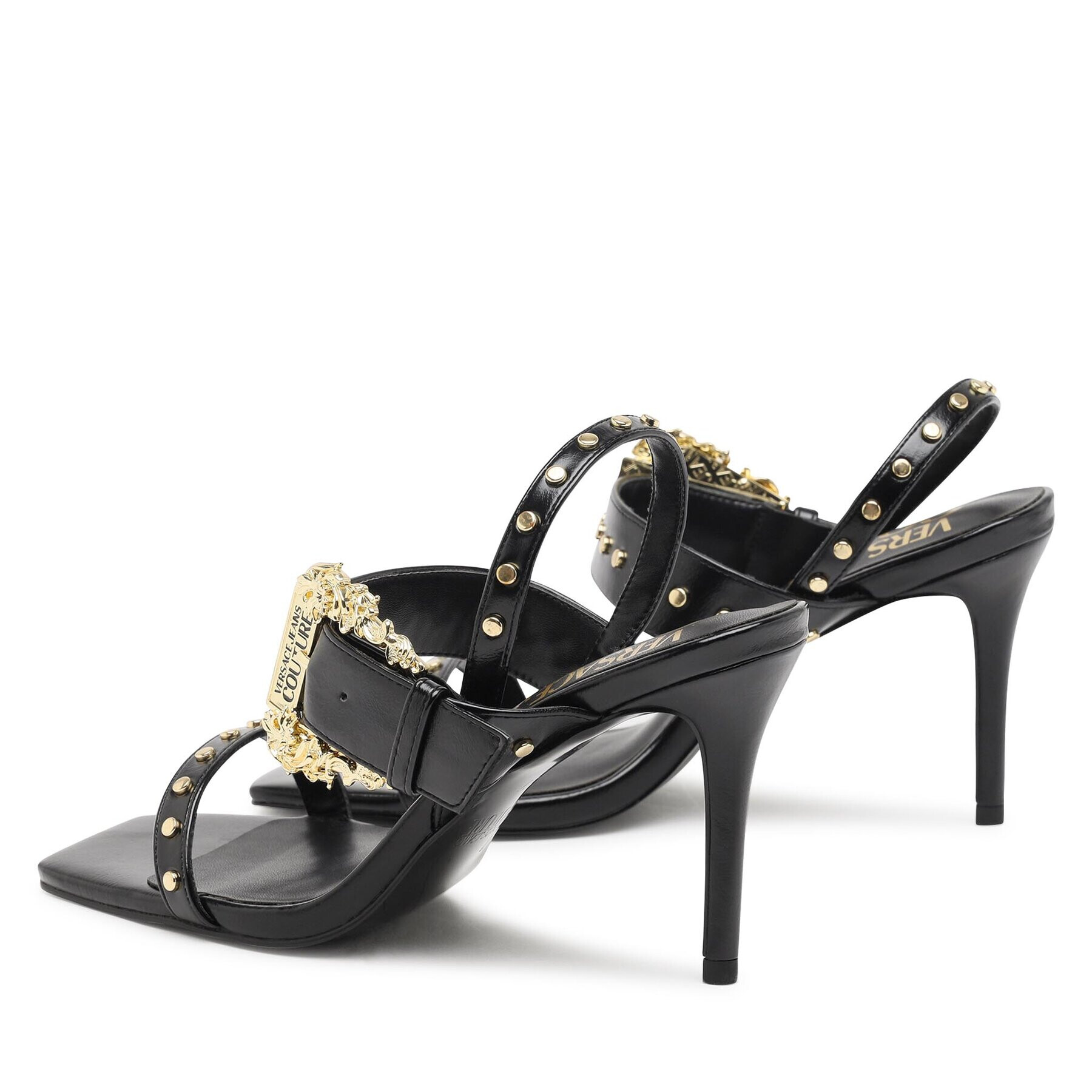 Versace Jeans Couture Сандали 75VA3S71 Черен - Pepit.bg