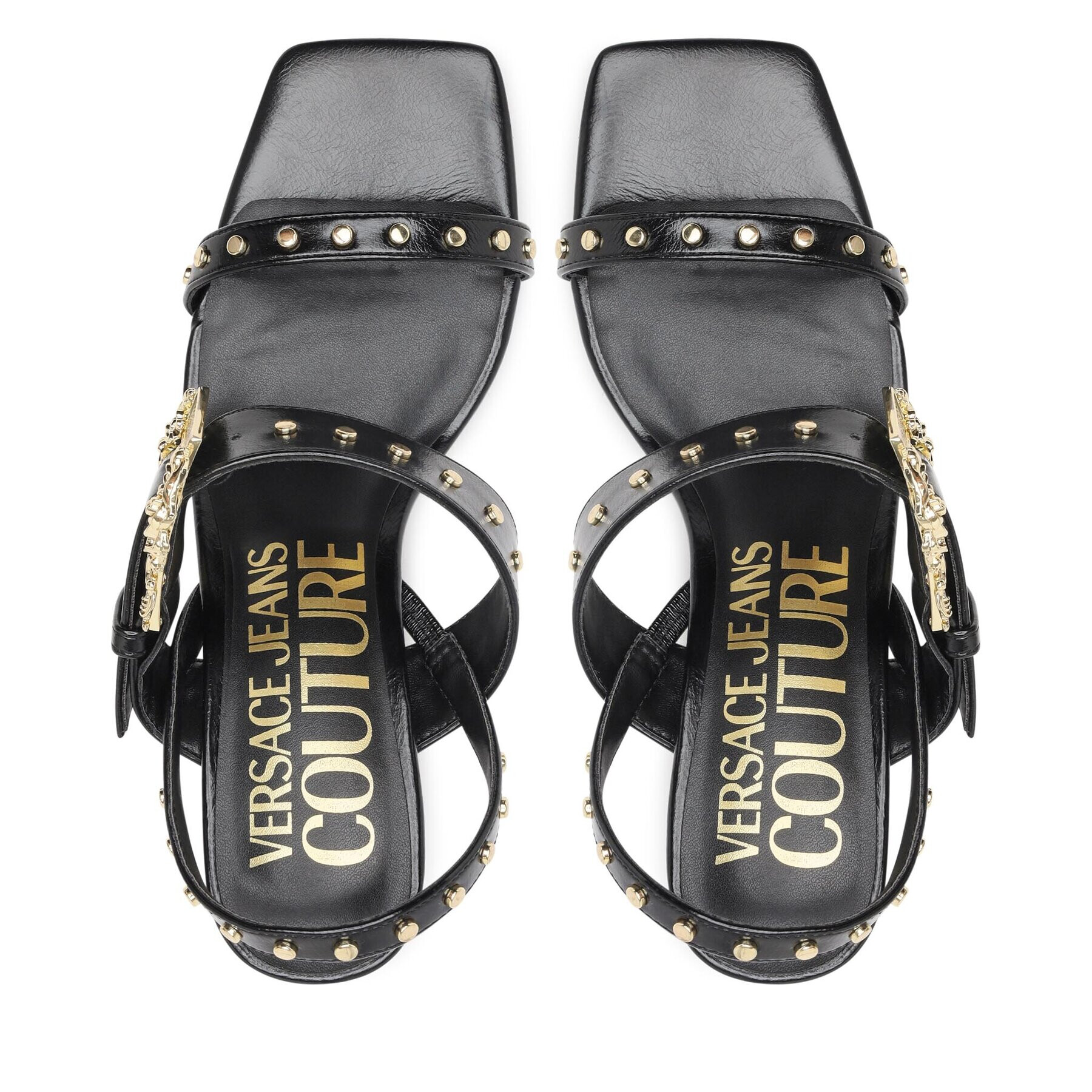 Versace Jeans Couture Сандали 75VA3S71 Черен - Pepit.bg