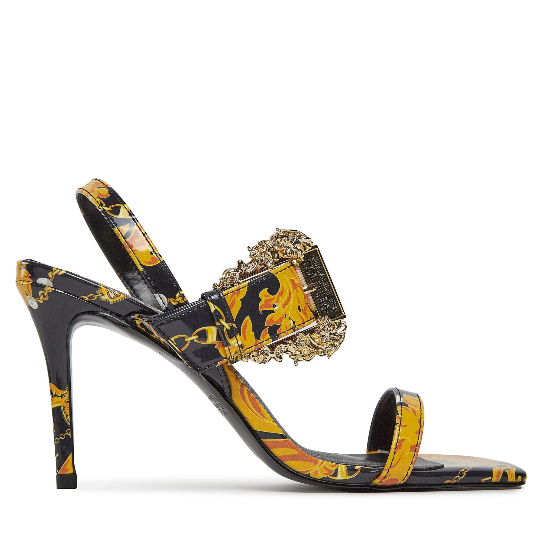 Versace Jeans Couture Сандали 75VA3S71 Черен - Pepit.bg