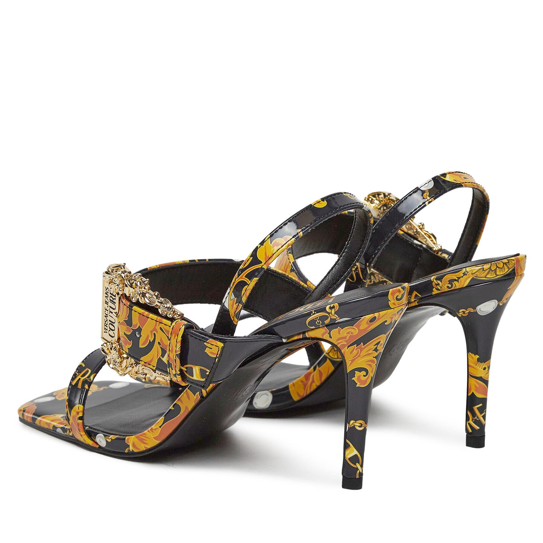 Versace Jeans Couture Сандали 75VA3S71 Черен - Pepit.bg