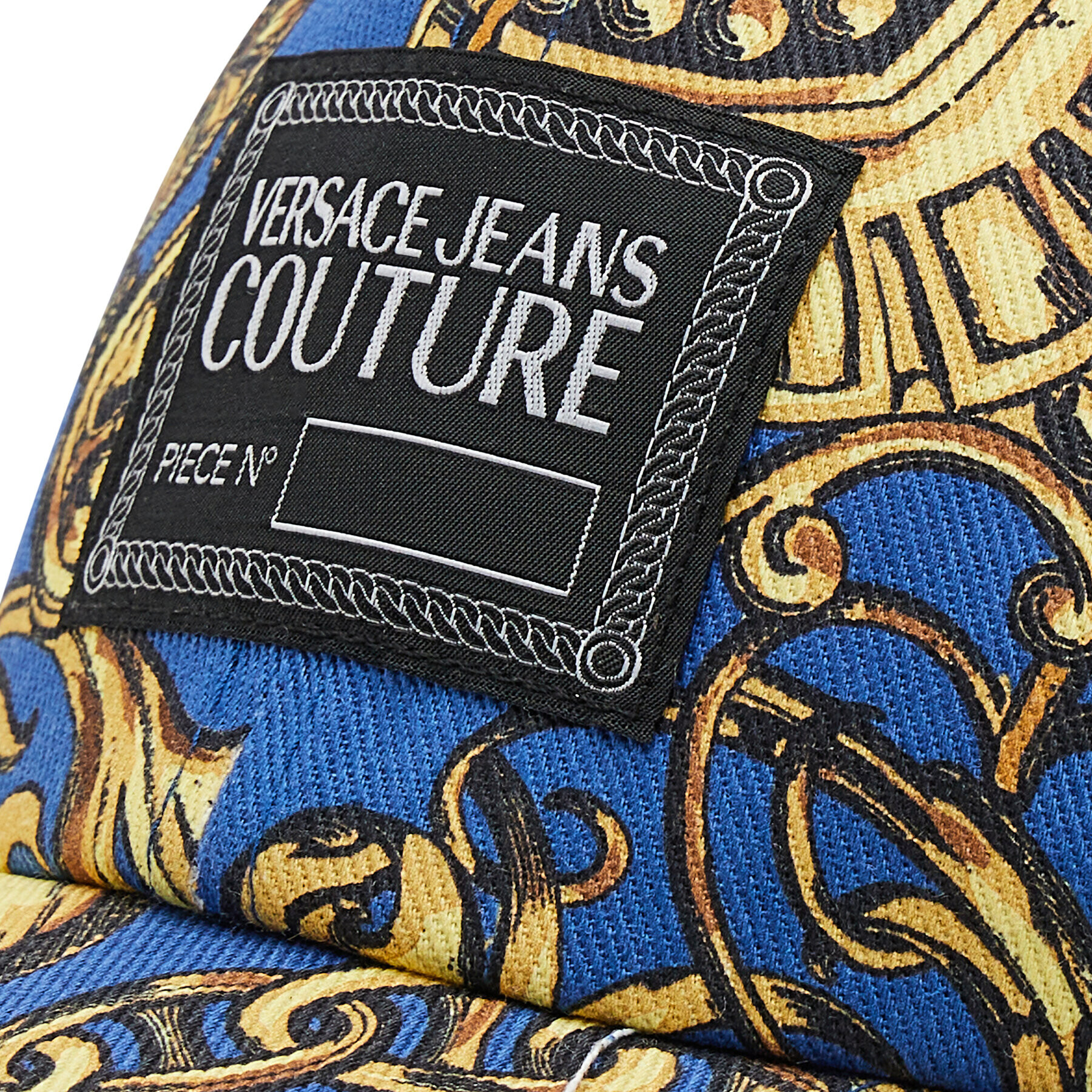 Versace Jeans Couture Шапка с козирка 71VAZK18 Син - Pepit.bg