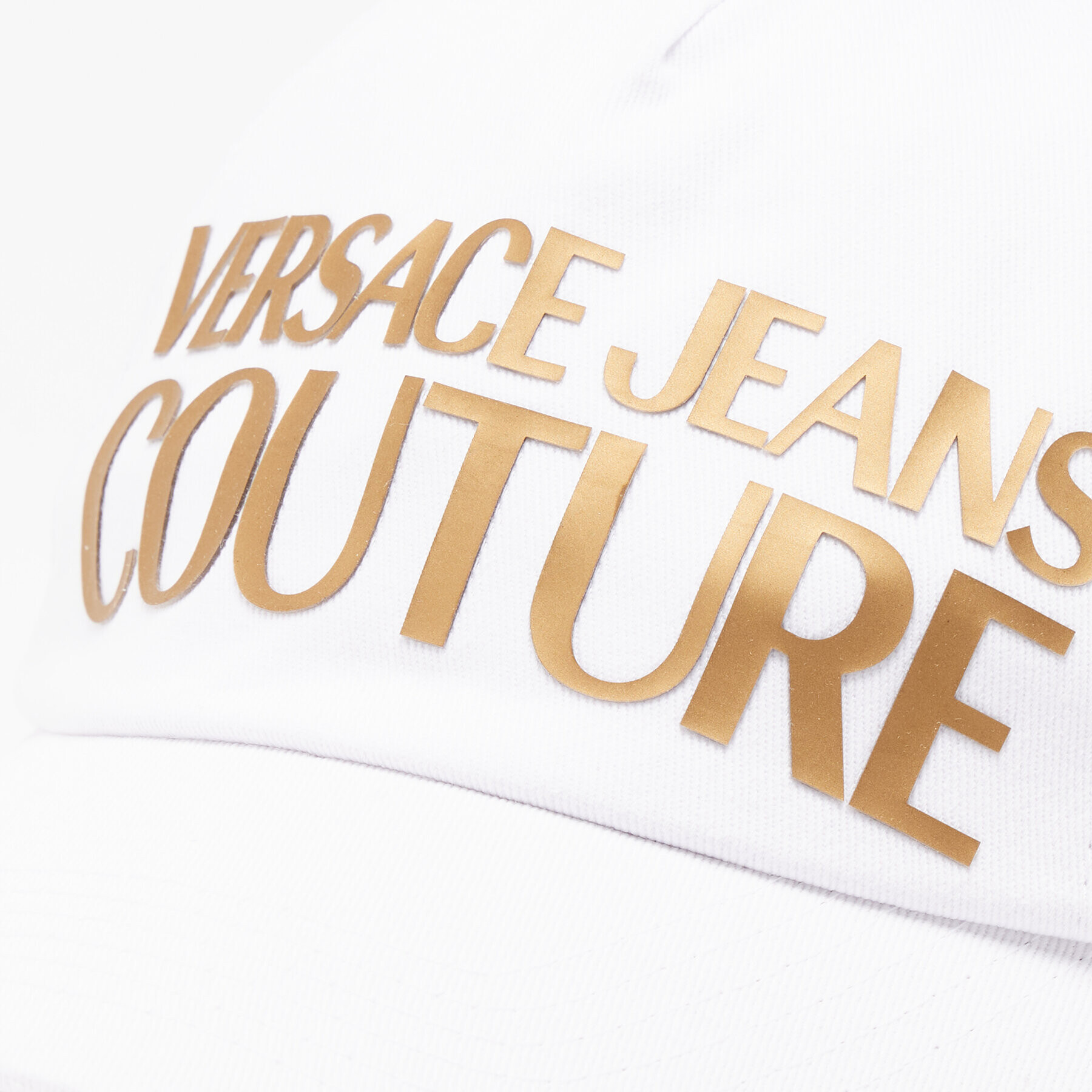 Versace Jeans Couture Шапка с козирка 73VAZK11 Бял - Pepit.bg