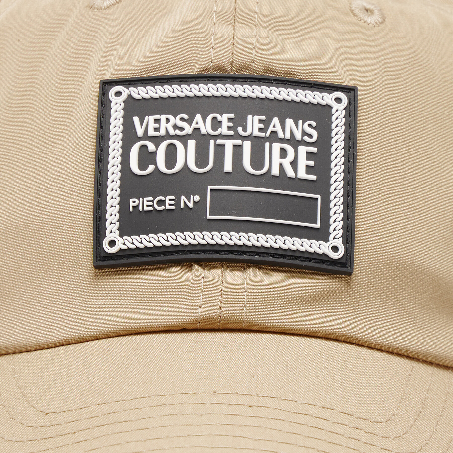 Versace Jeans Couture Шапка с козирка 73VAZK15 Бежов - Pepit.bg