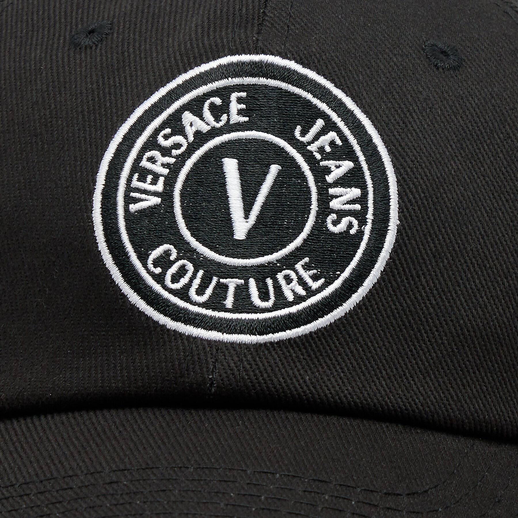 Versace Jeans Couture Шапка с козирка 74YAZK26 Черен - Pepit.bg