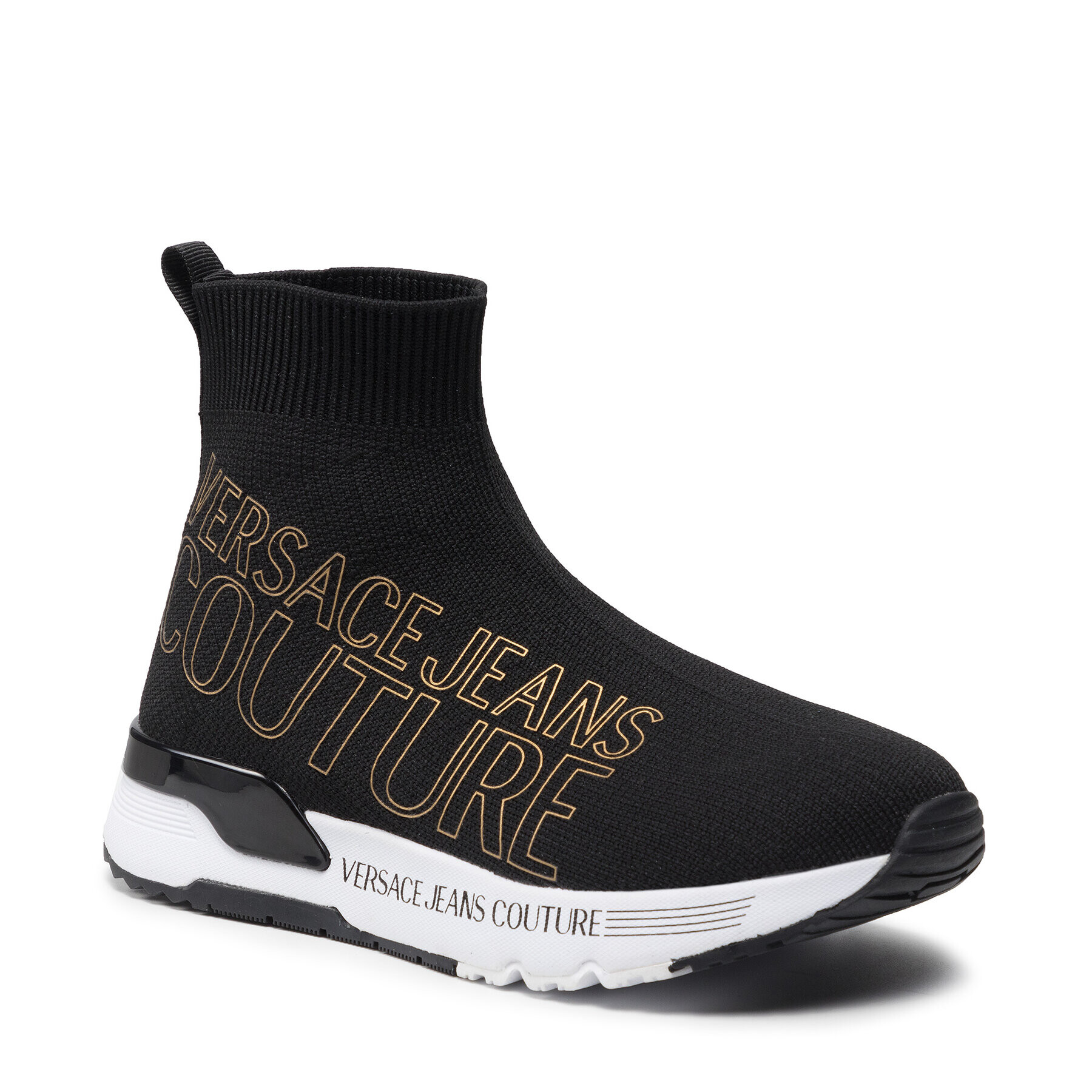 Versace Jeans Couture Сникърси 71VA3SA1 Черен - Pepit.bg