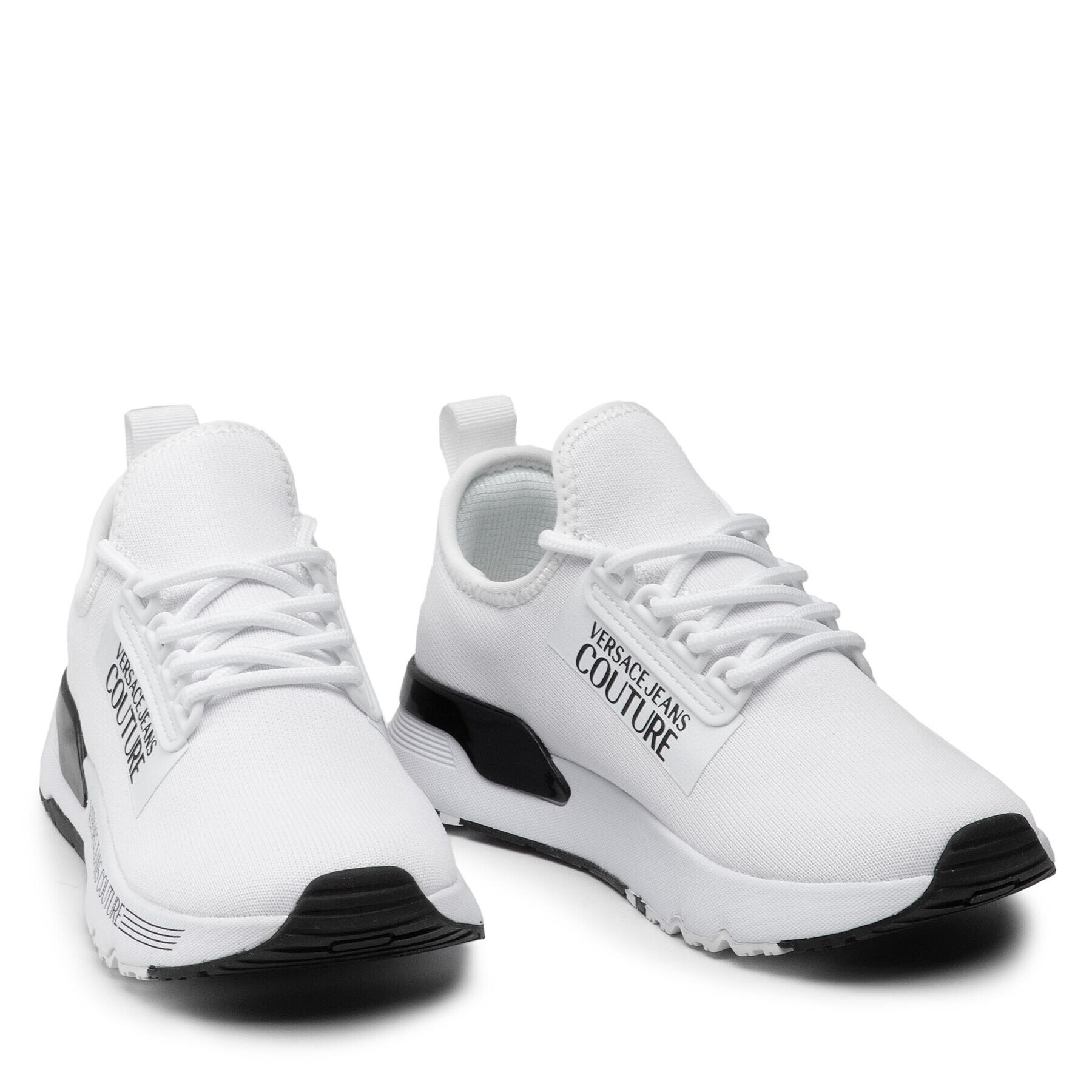 Versace Jeans Couture Сникърси 71VA3SA5 Бял - Pepit.bg