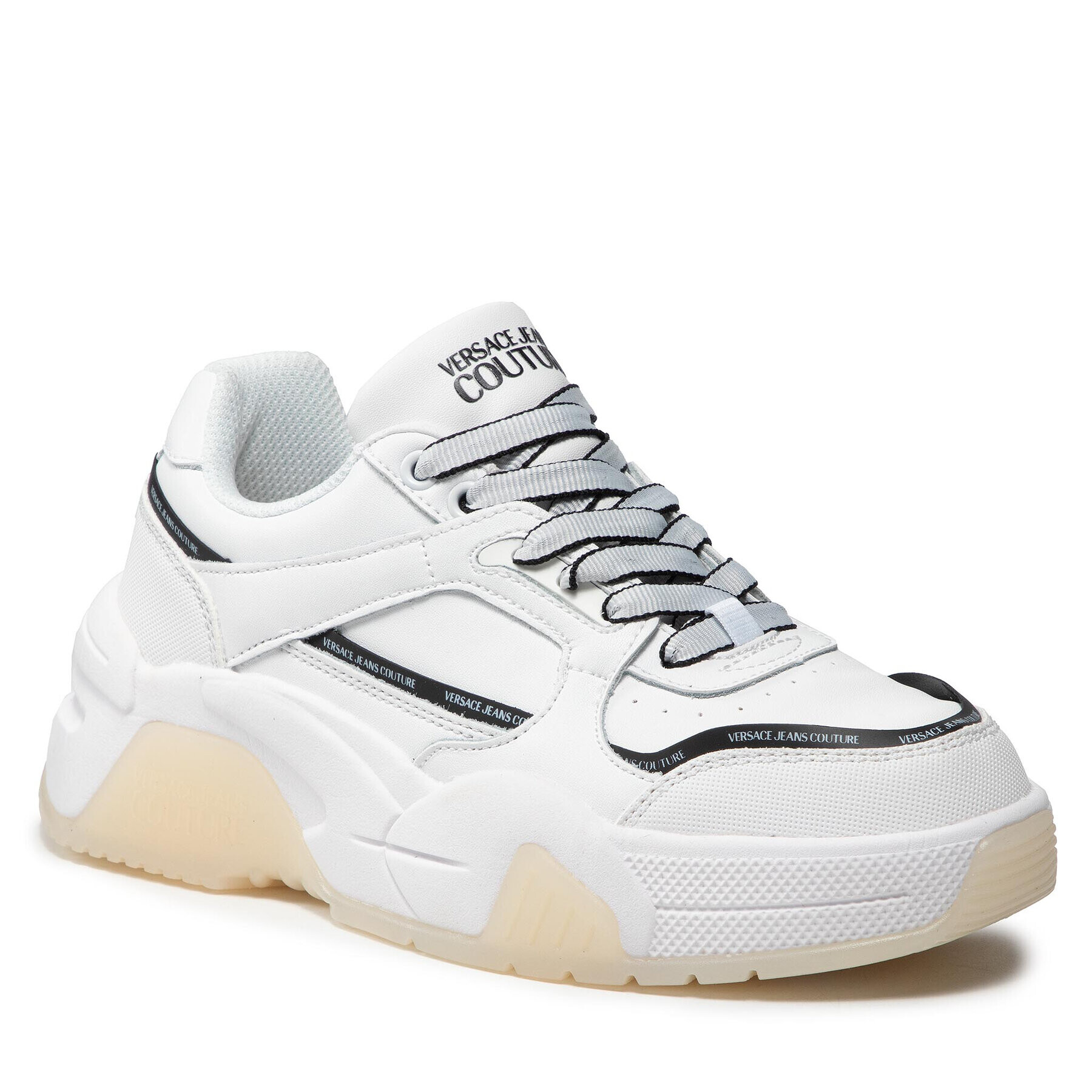 Versace Jeans Couture Сникърси 71VA3SF1 Бял - Pepit.bg