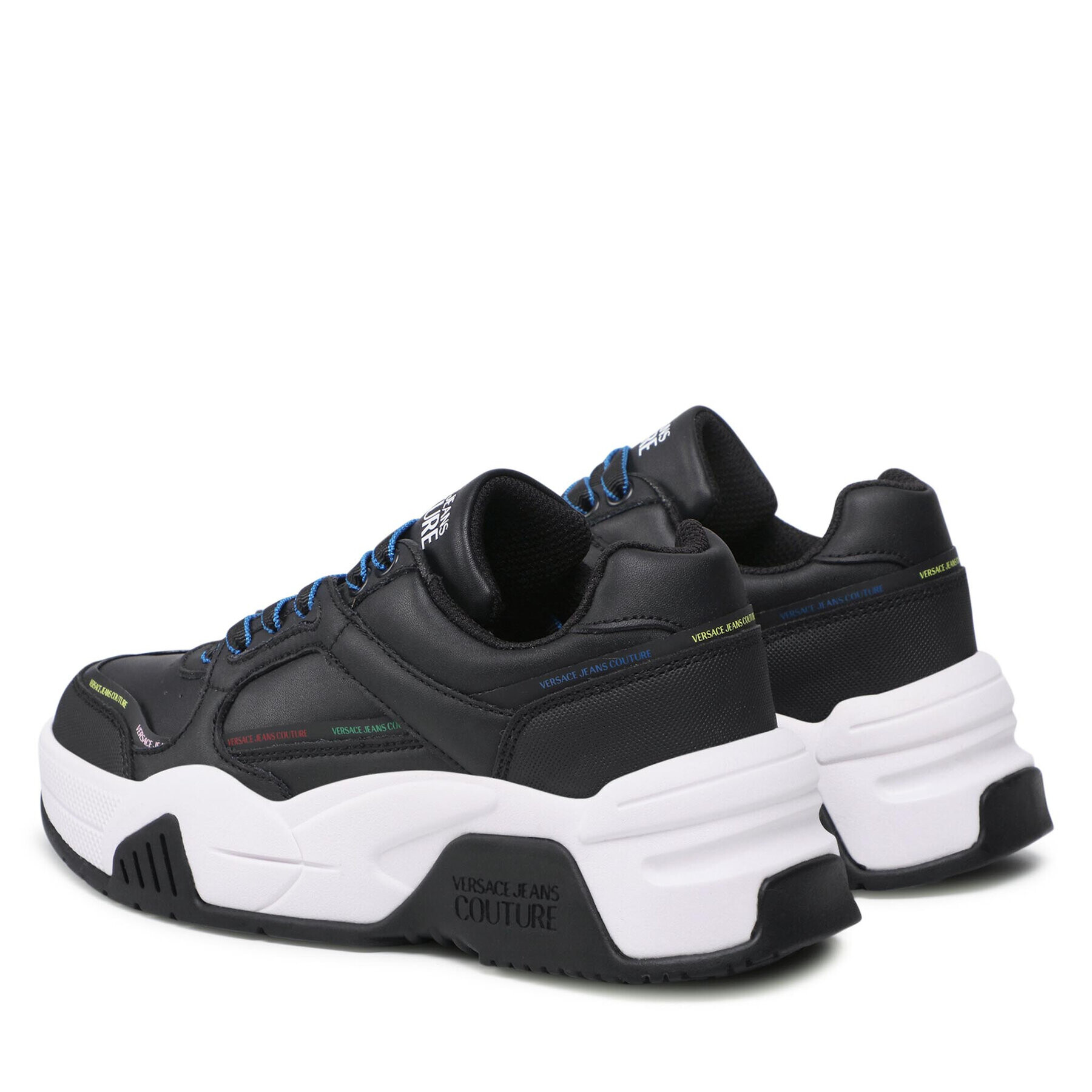 Versace Jeans Couture Сникърси 71VA3SF1 Черен - Pepit.bg