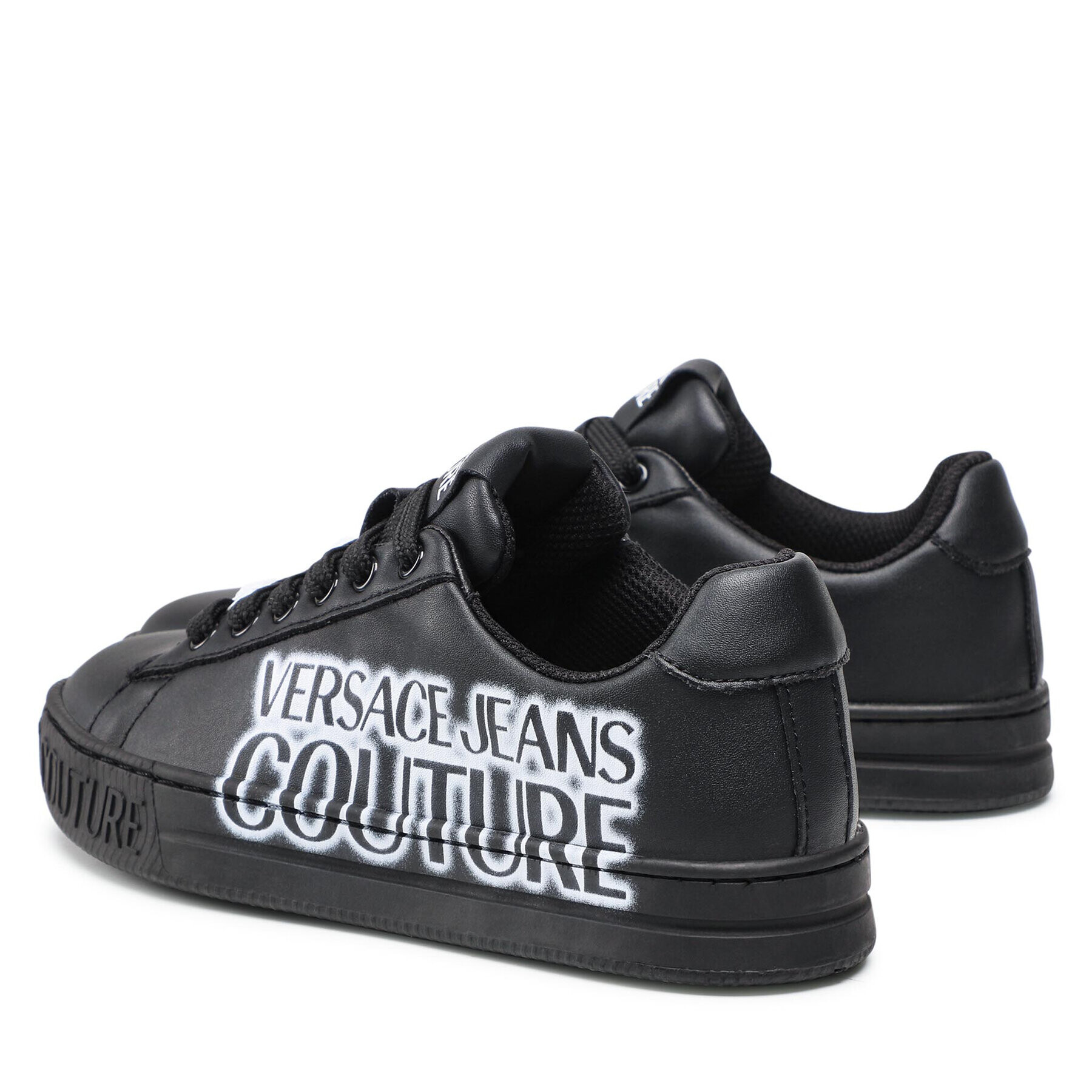 Versace Jeans Couture Сникърси 71VA3SK7 Черен - Pepit.bg