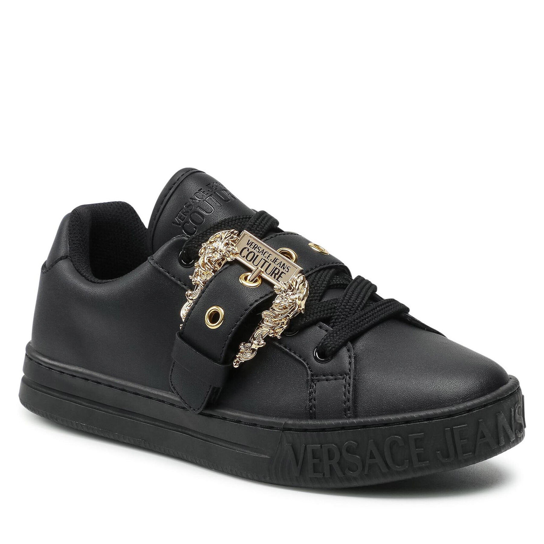 Versace Jeans Couture Сникърси 71VA3SK9 Черен - Pepit.bg