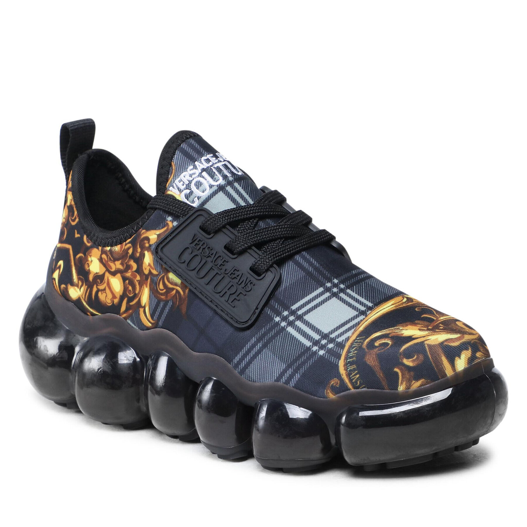 Versace Jeans Couture Сникърси 71VA3SN1 Черен - Pepit.bg