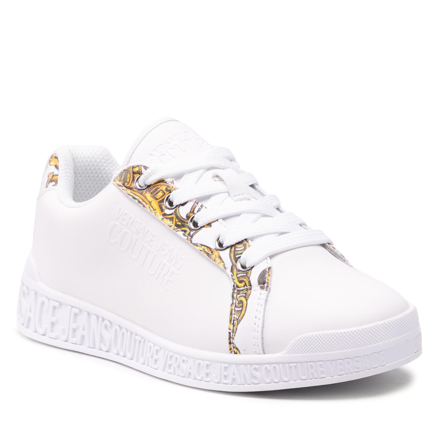 Versace Jeans Couture Сникърси 71VA3SP1 Бял - Pepit.bg