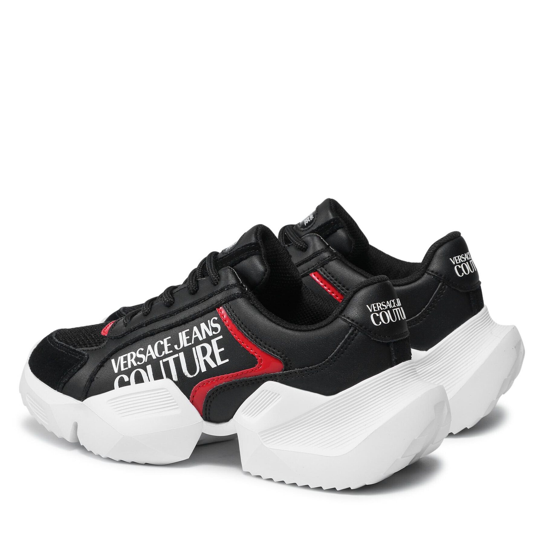 Versace Jeans Couture Сникърси 71VA3SU3 Черен - Pepit.bg