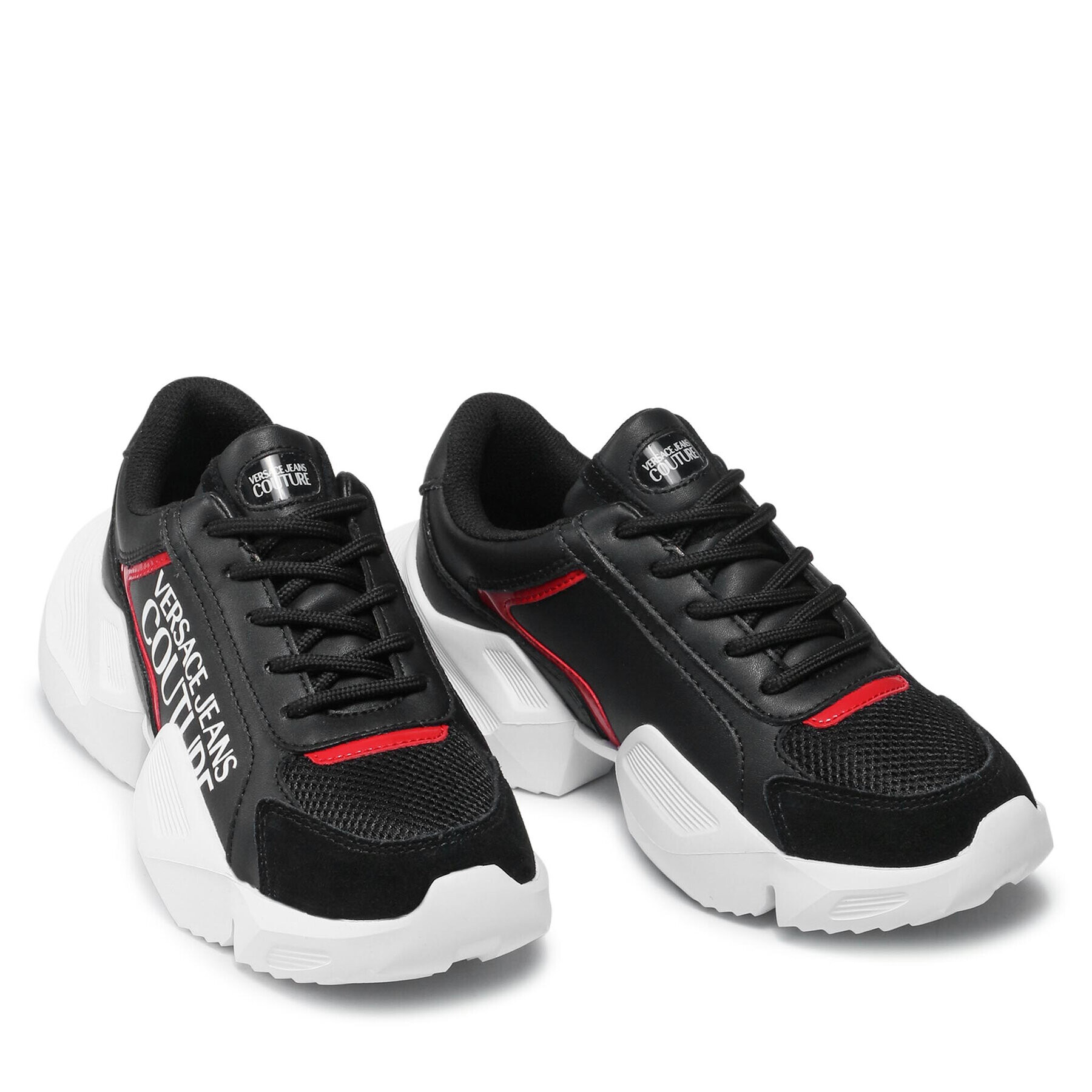 Versace Jeans Couture Сникърси 71VA3SU3 Черен - Pepit.bg
