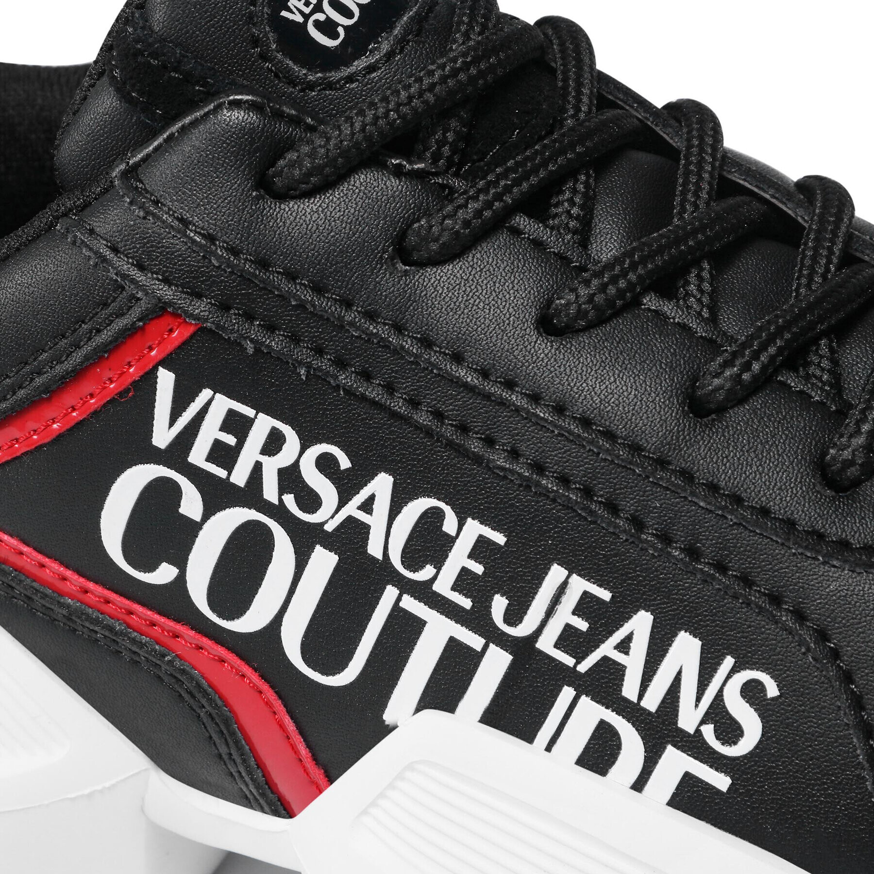 Versace Jeans Couture Сникърси 71VA3SU3 Черен - Pepit.bg