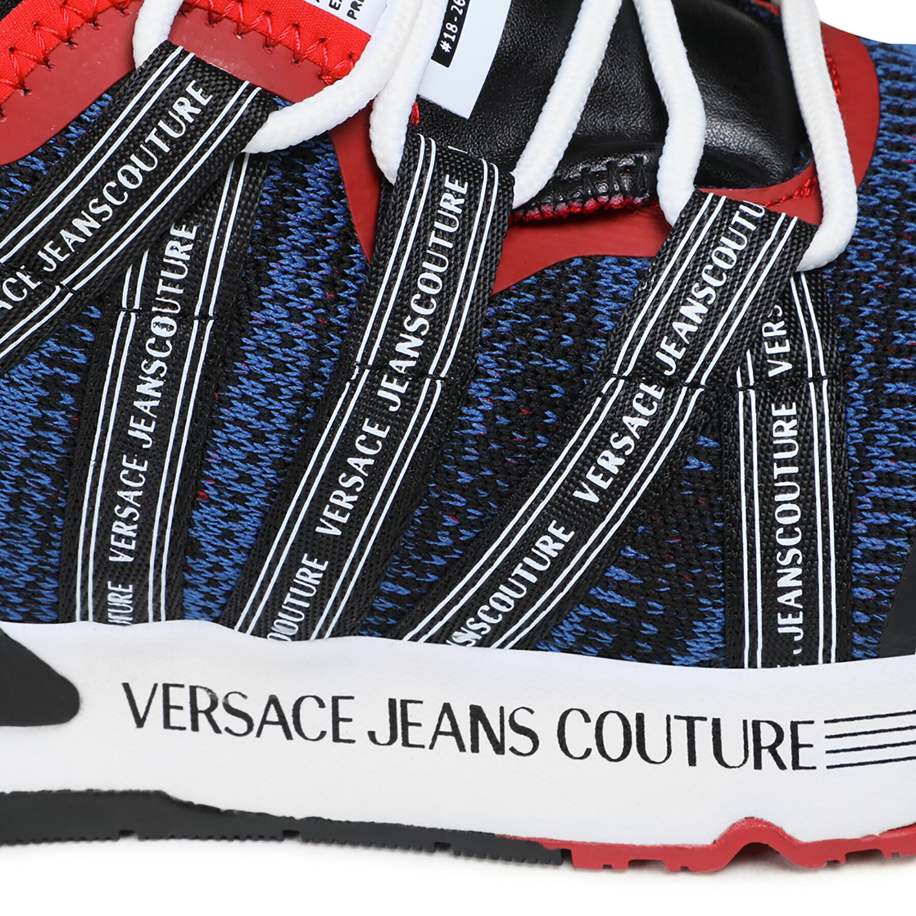 Versace Jeans Couture Сникърси 71YA3SA1 Тъмносин - Pepit.bg