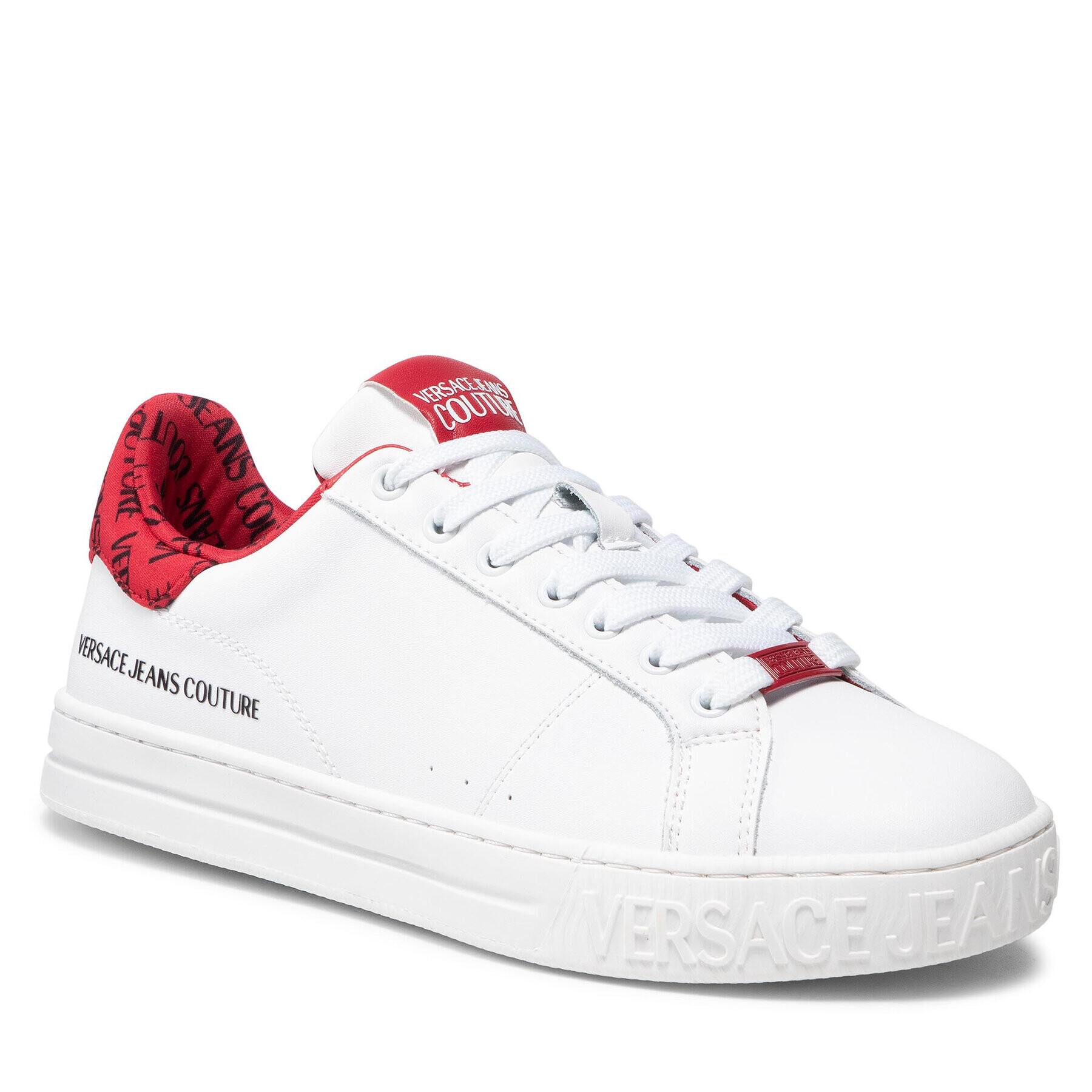 Versace Jeans Couture Сникърси 71YA3SK3 Бял - Pepit.bg
